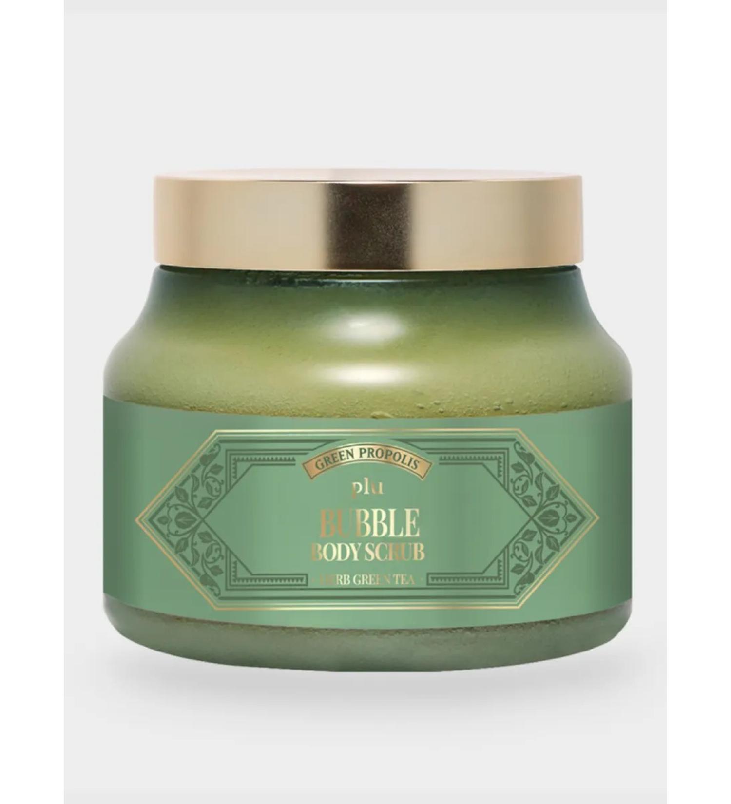 Plus CRCBE Green Propolis Bubble Body Scrub Herb Green Tea 400g - Buy Online on GoSupps.com