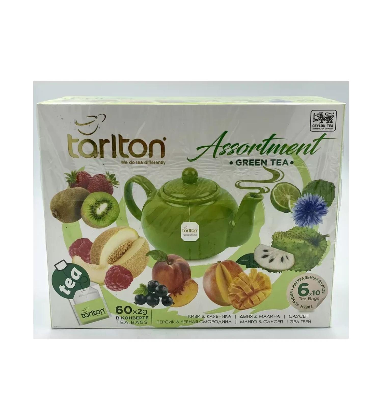 Tarlton Assorted Green 60 bags - Buy Online on GoSupps.com