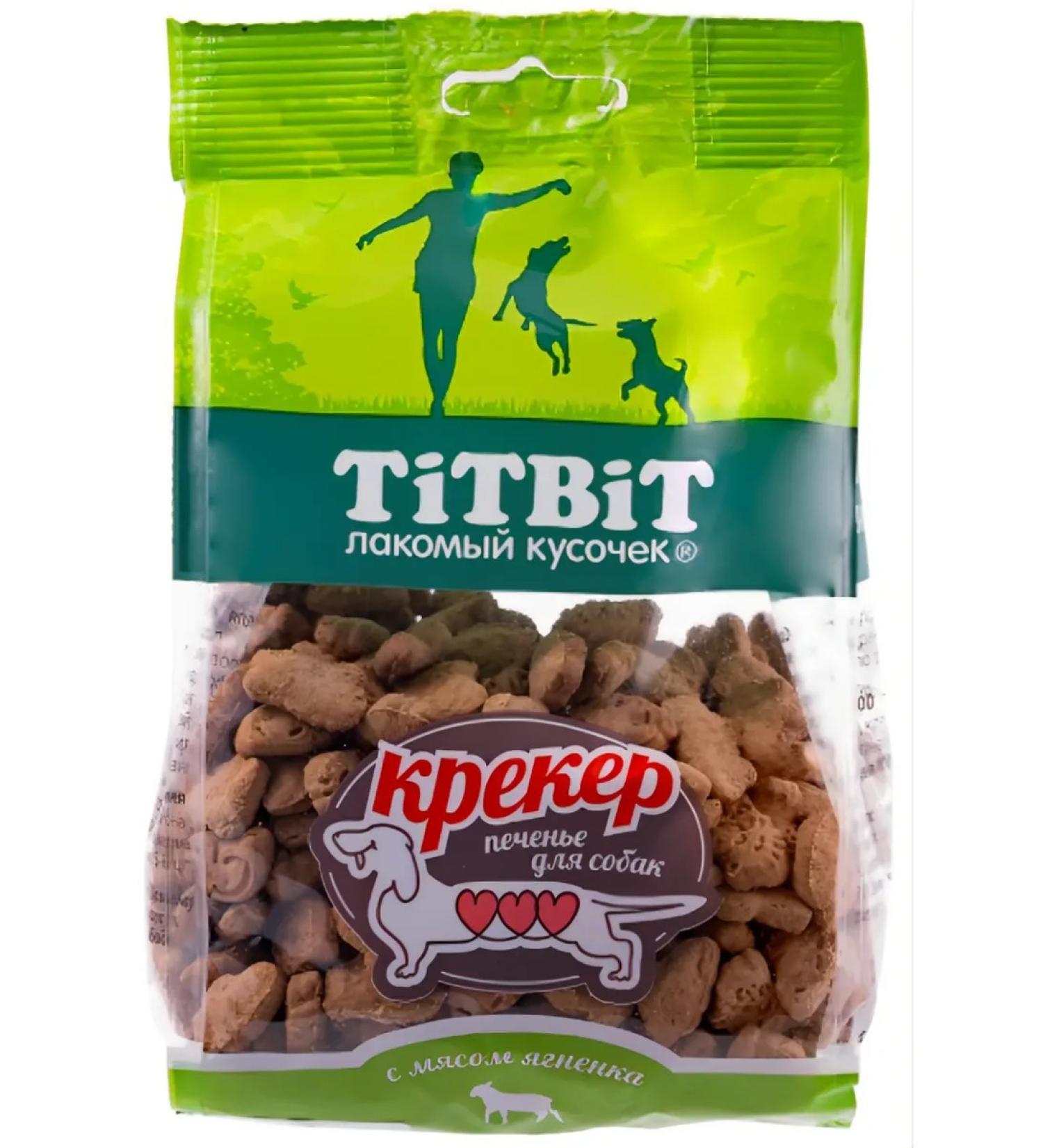Titbit Cracker with lamb meat 250g 1 pcs dog cookies - Buy Online on GoSupps.com