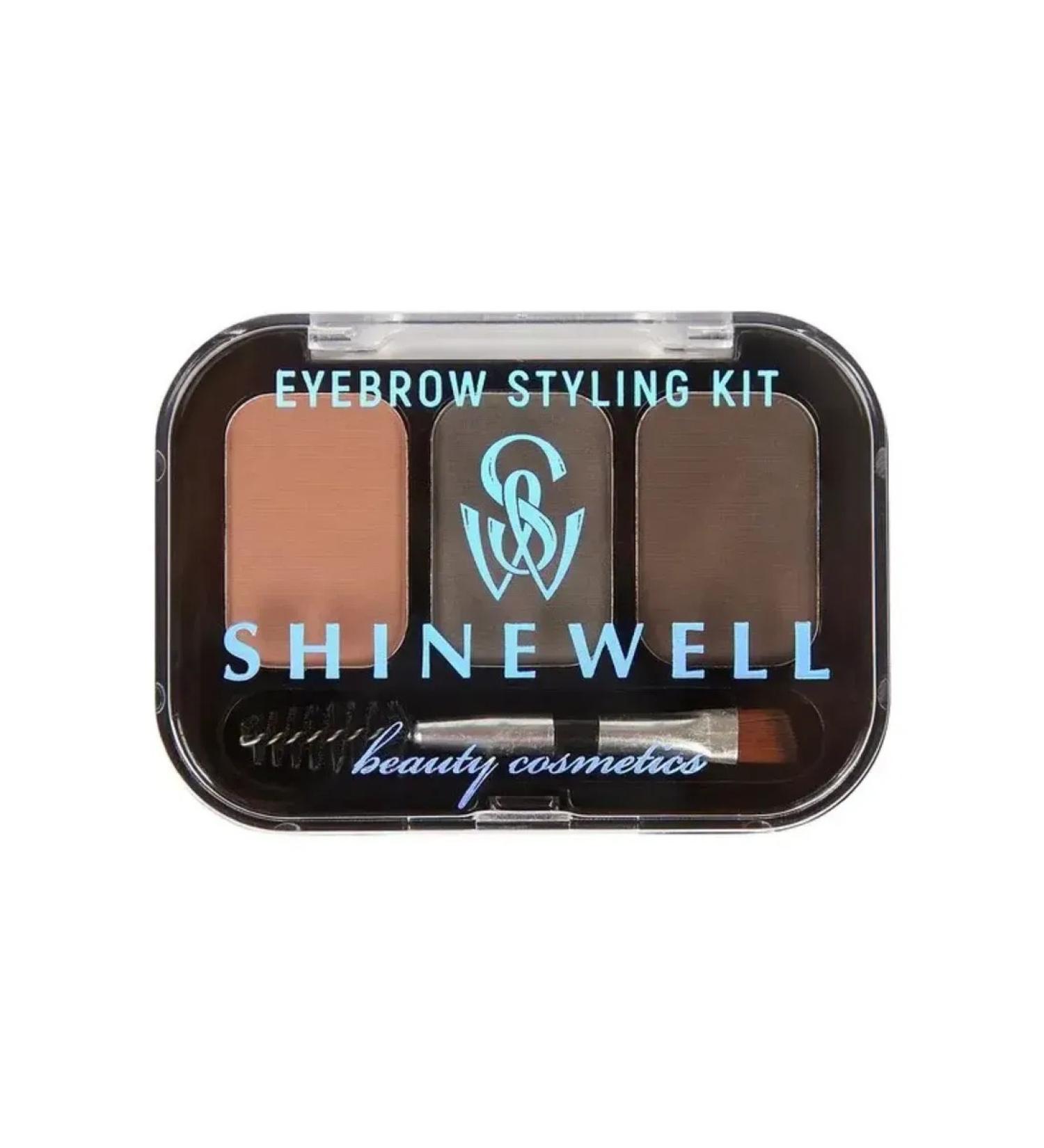 SHINEWELL Set for modeling eyebrows tone 02 - Buy Online on GoSupps.com