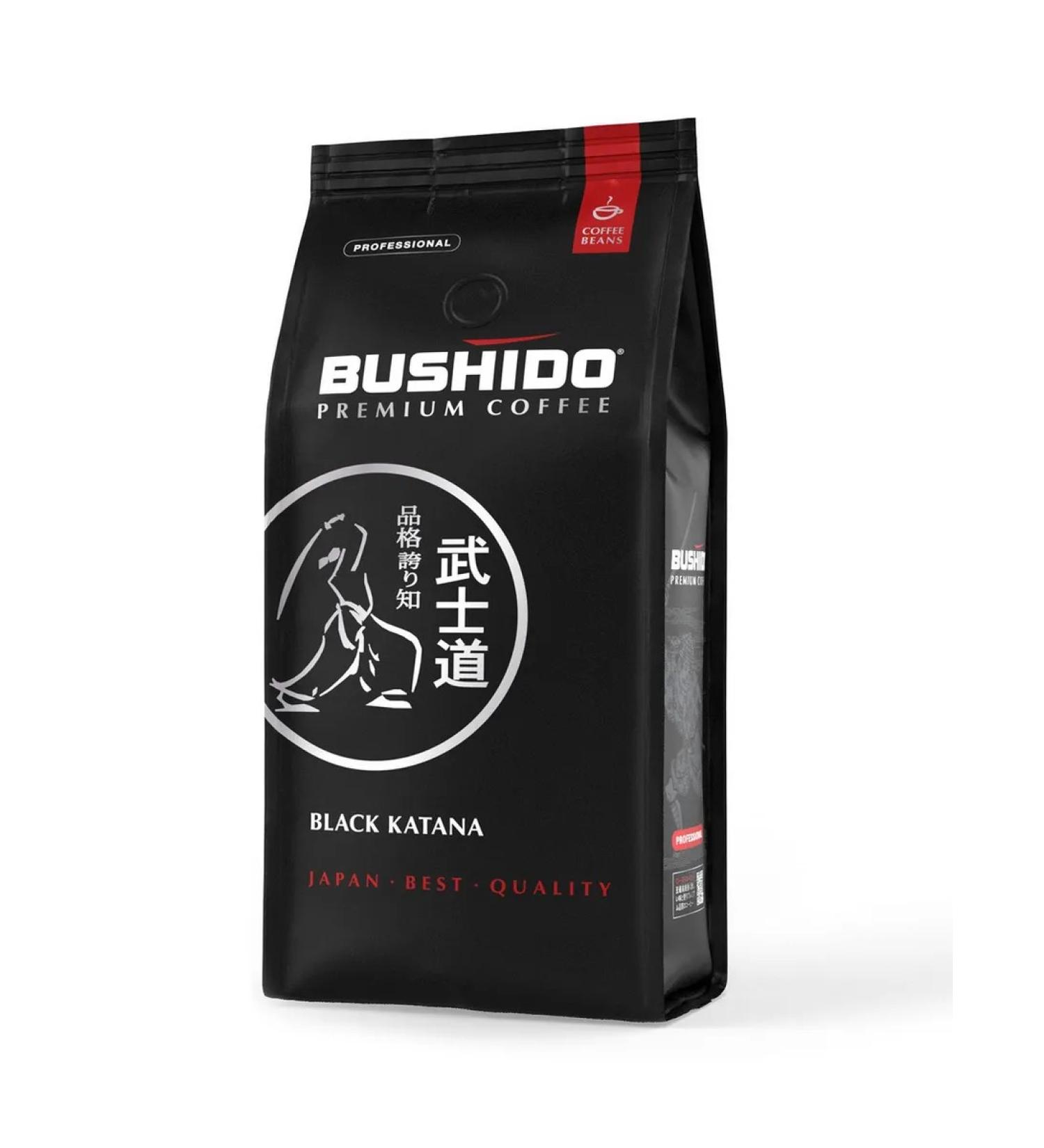 Bushido Coffee in grains Black Katana 1kg. Netherlands - Buy Online on GoSupps.com
