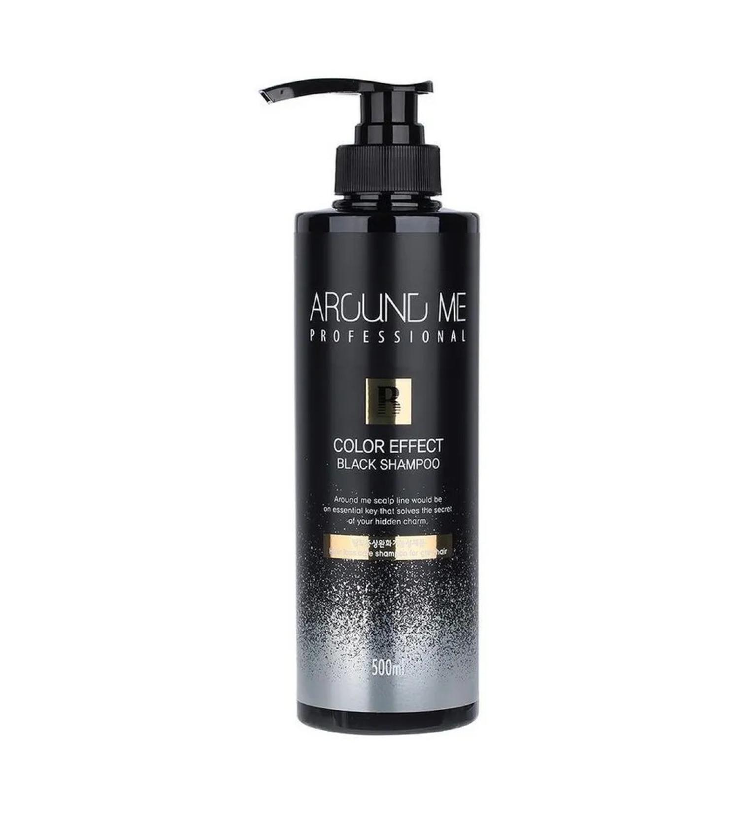 WELCOS Shampoo "Around Me" Black with staining effect