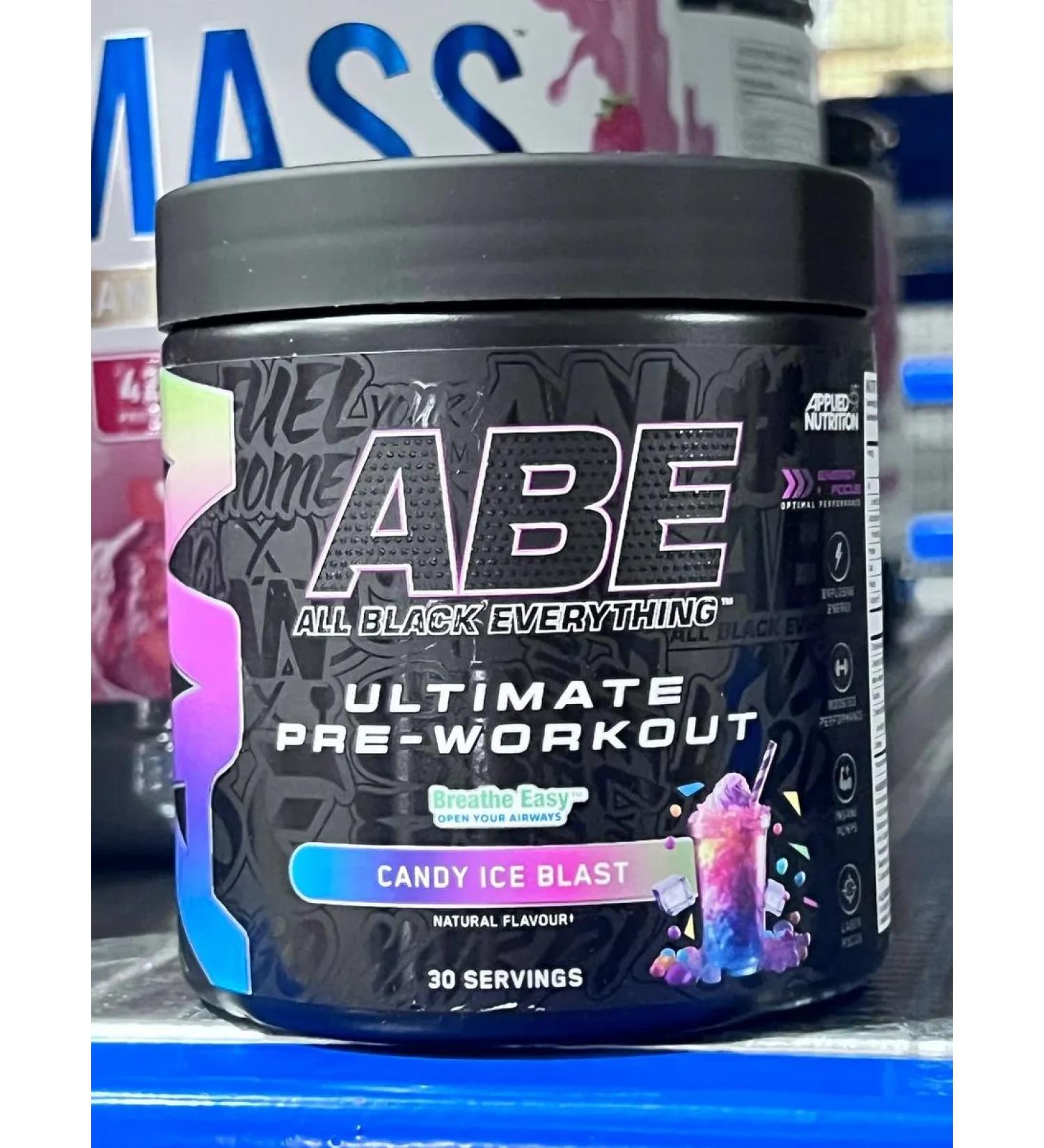 APPLIED NUTRITION The a.b.e 30 portions of Candy Ice Blast. - Buy Online on GoSupps.com