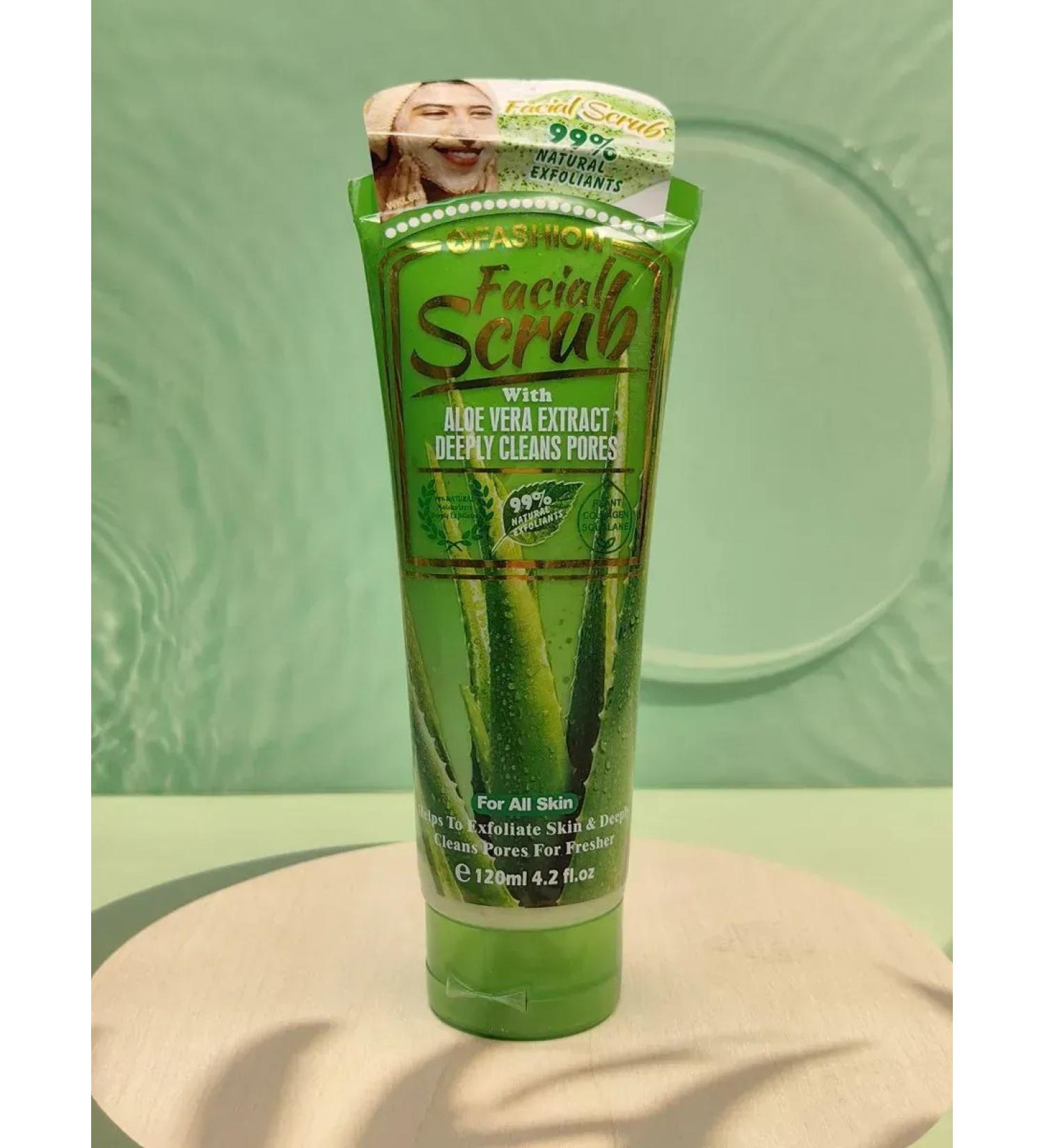 eye cream Facial scrub. Aloe Vera