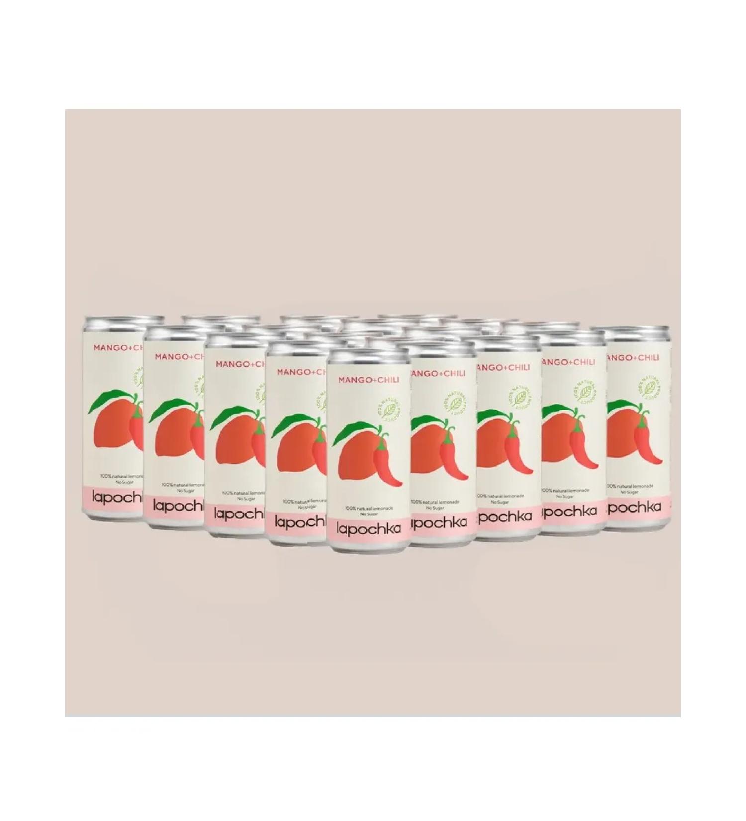 Sweetie Lemonade Carbonated drink of mango-chili 330ml 20pcs