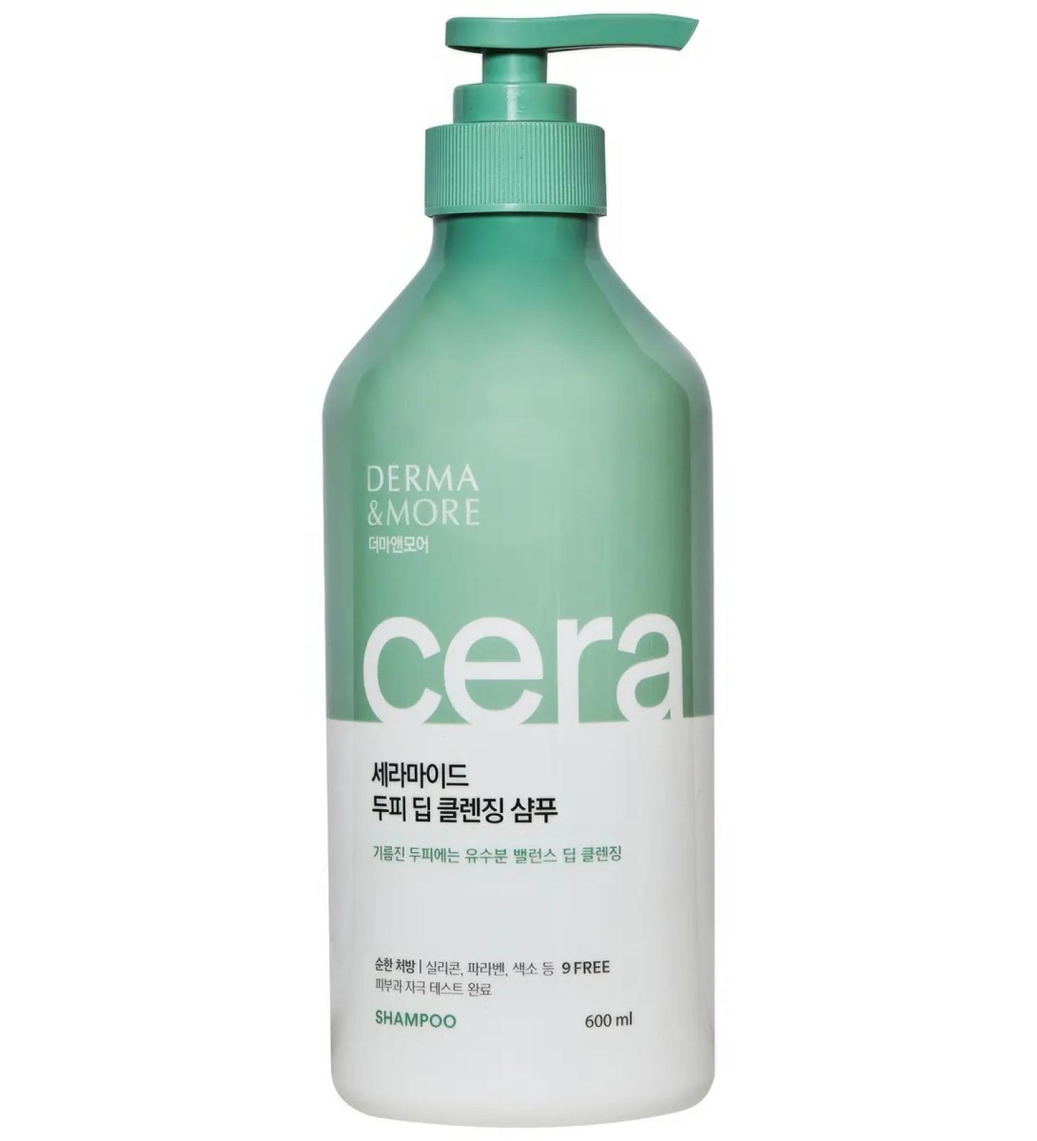 Derma & More Deep cleansing shampoo 600ml
