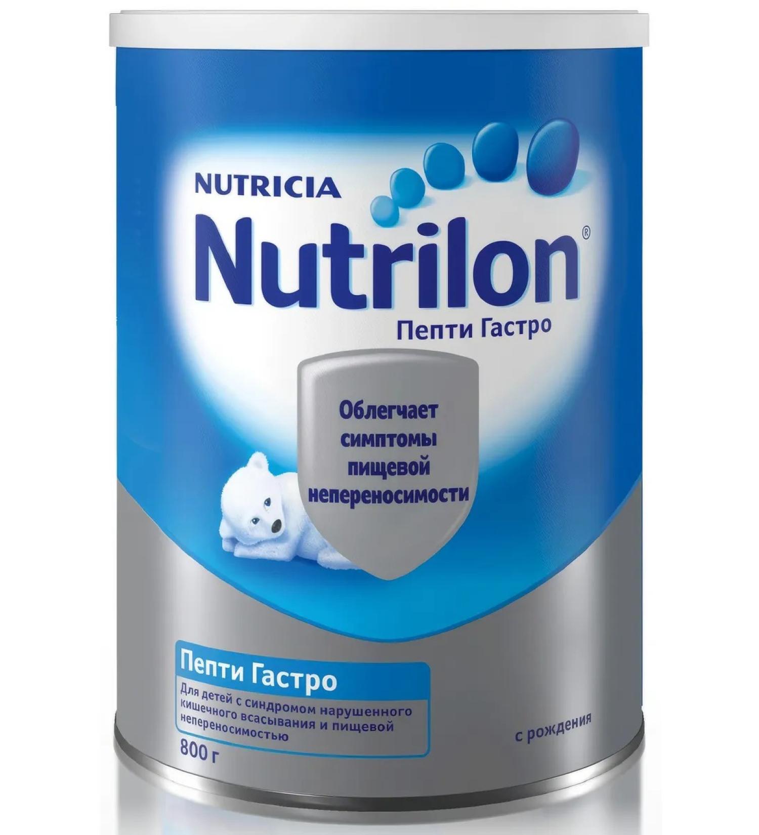 Nutrilon A mixture of dry pepti gastro from birth 800g - Buy Online on GoSupps.com