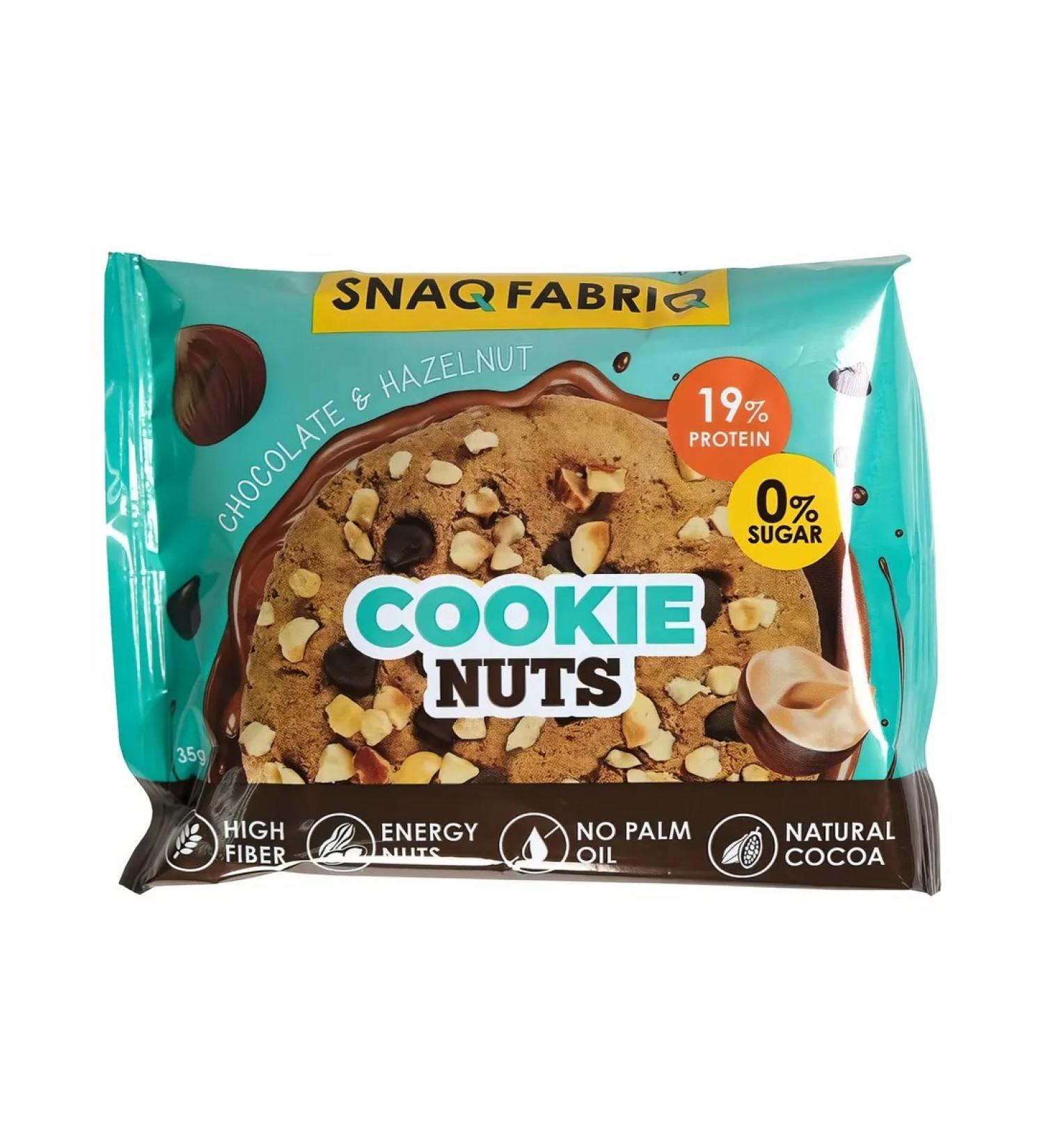 Snaq Fabriq Cookies Protein chocolate pound without sugar 35g