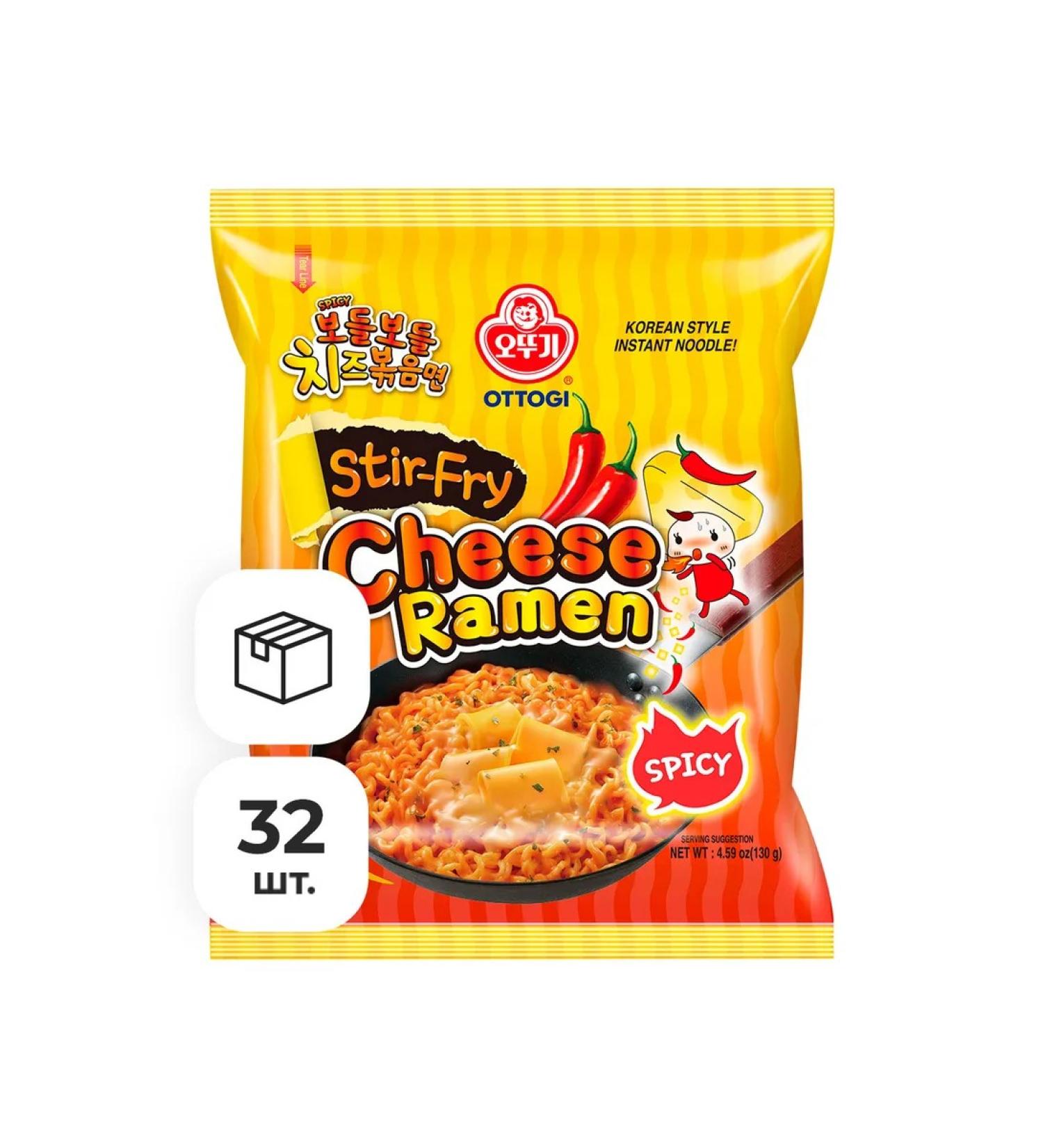 Ottogi Lapsha Ramene Western frai with acute cheese pack 130 g x 32 pcs