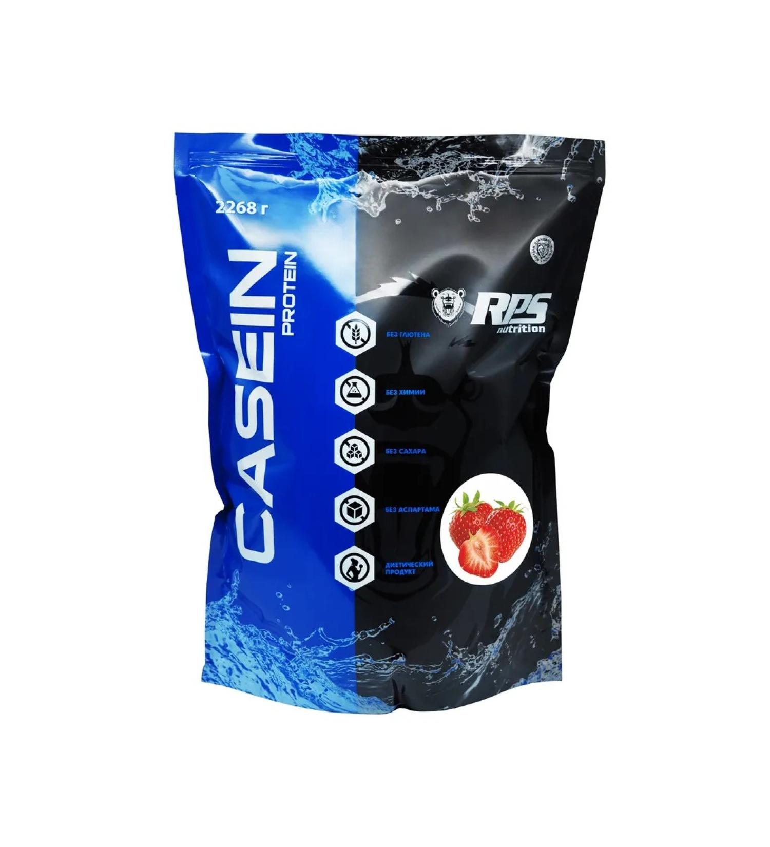 RPS Nutrition Casein protein Casein Protein 2268 GR strawberries