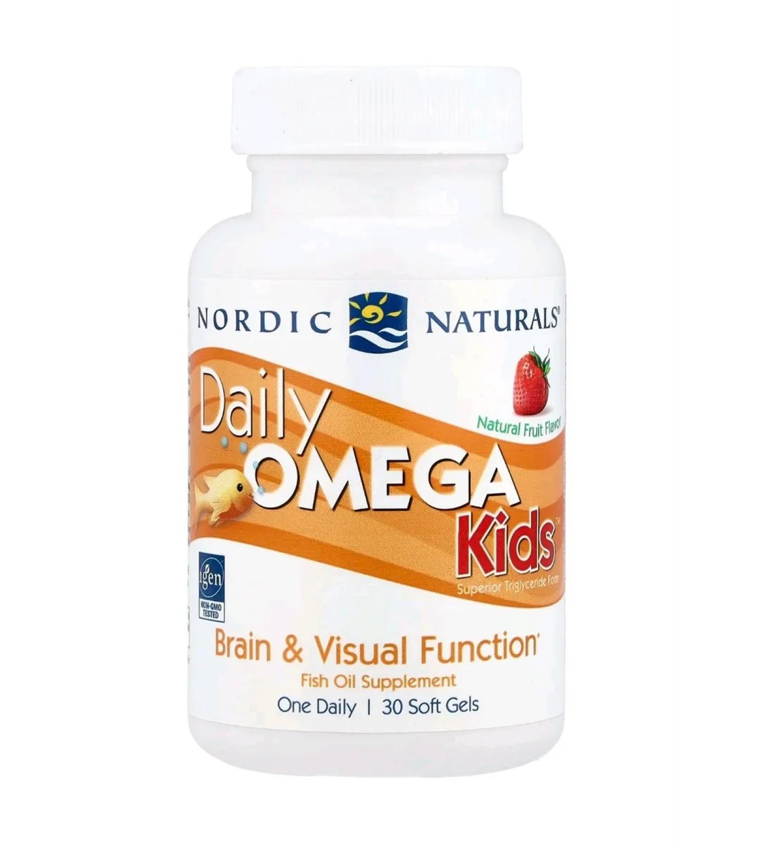 Nordic Naturals Daily Omega Kids Omega-3 for children 30 capsules