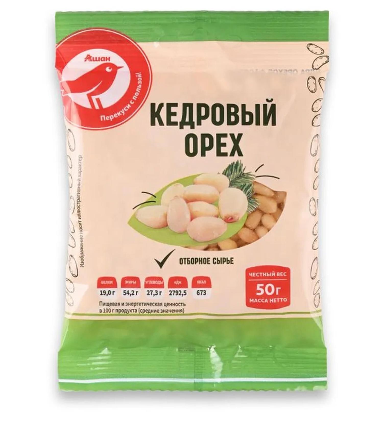 Cedar walnut Auchan Red Bird 50 g