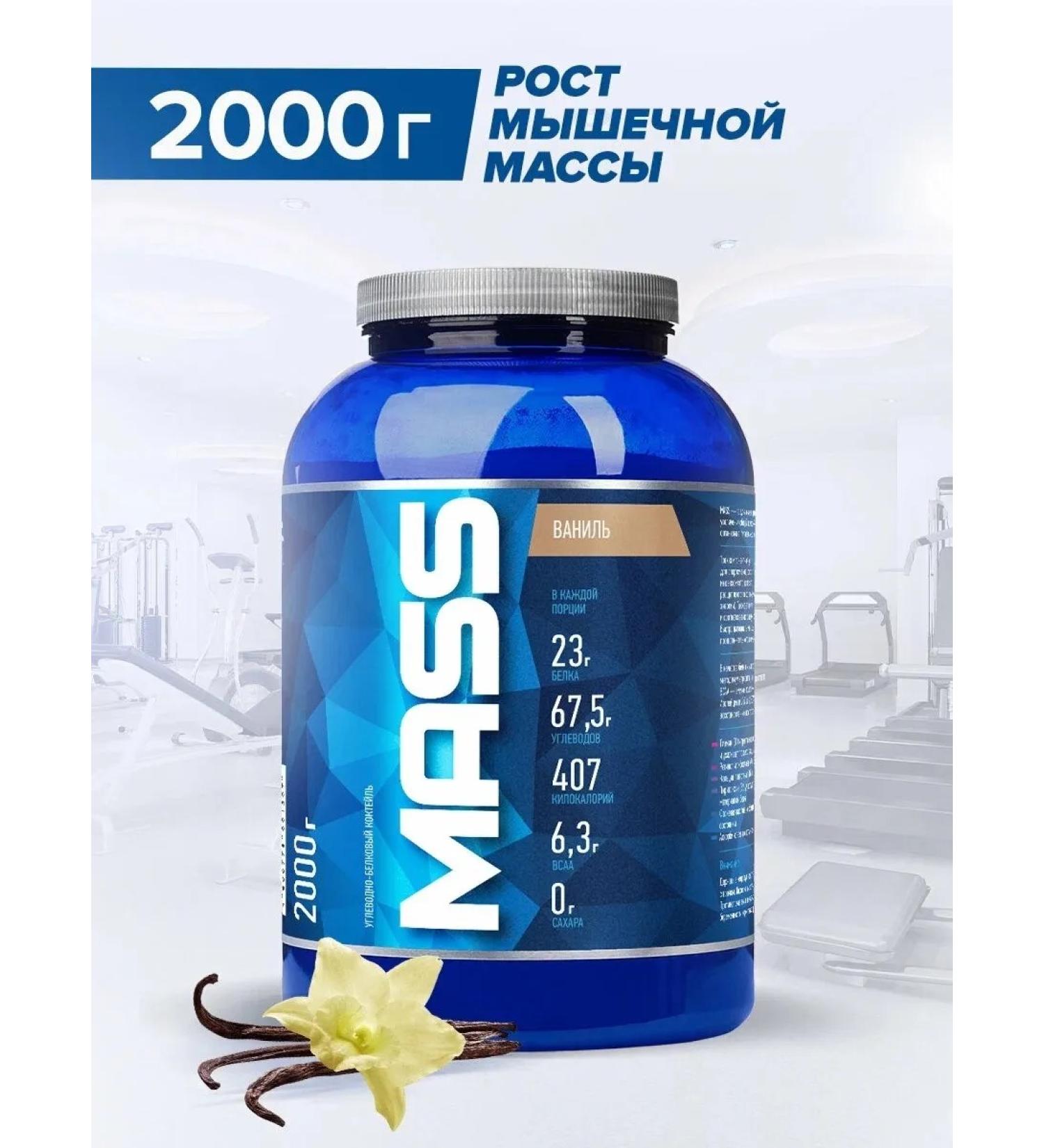 R-line Gainer Mass 2000 gr vanil