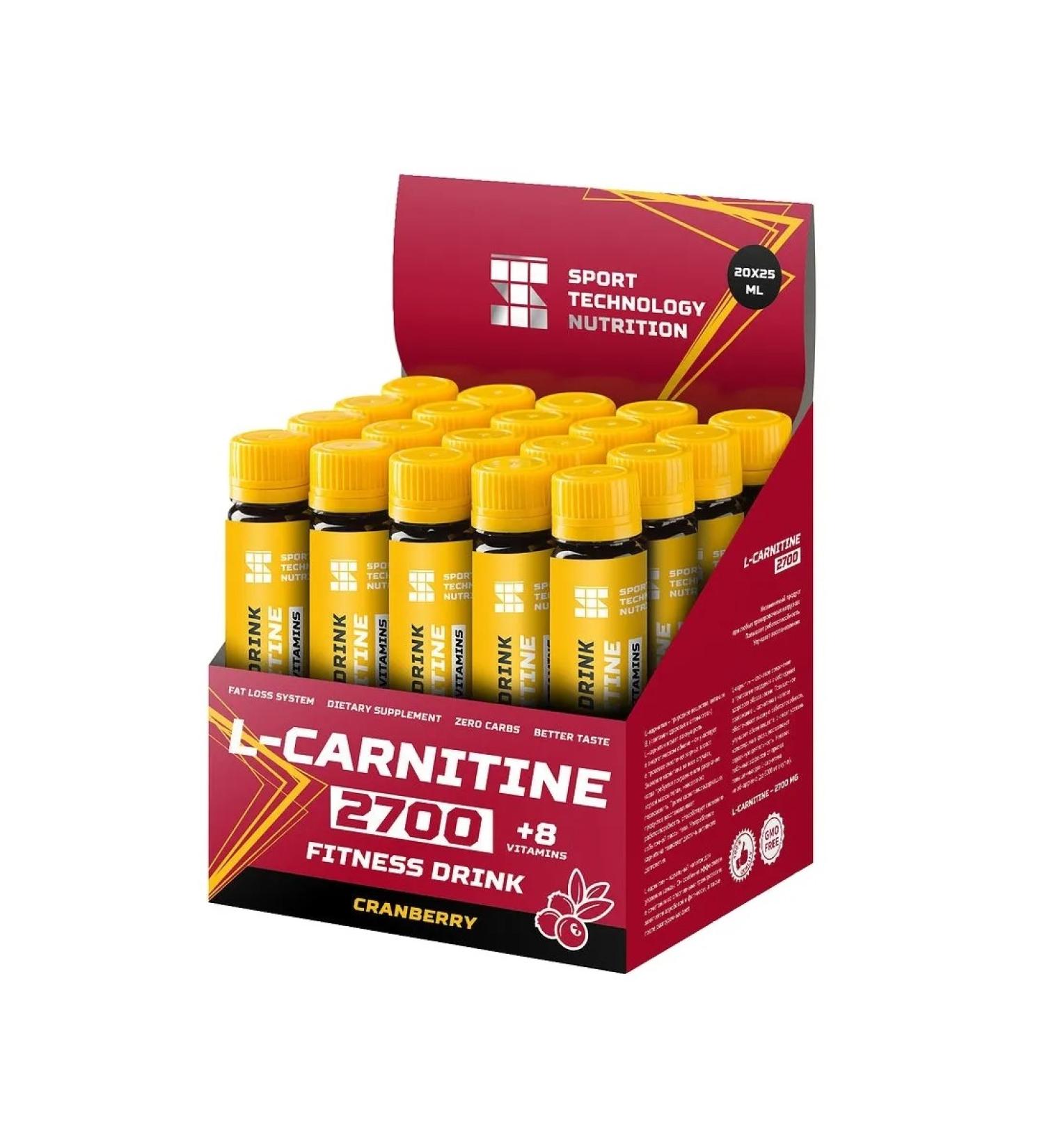 Sports technologies L-carnitine L-carnitine 2700 20 AMP cranberries