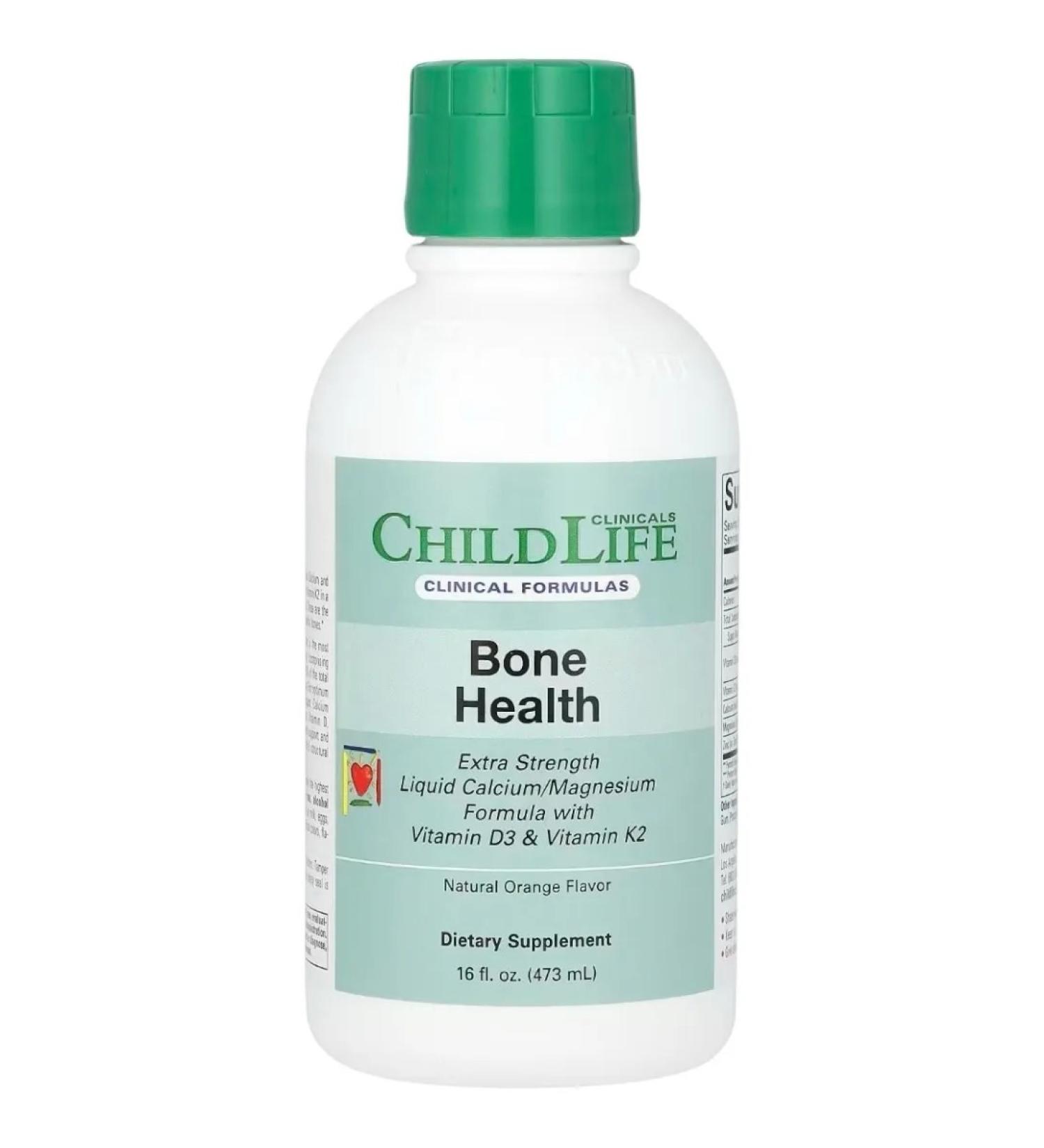 ChildLife Liquid calcium and magnesium with vitamins D3 and K2 473 ml
