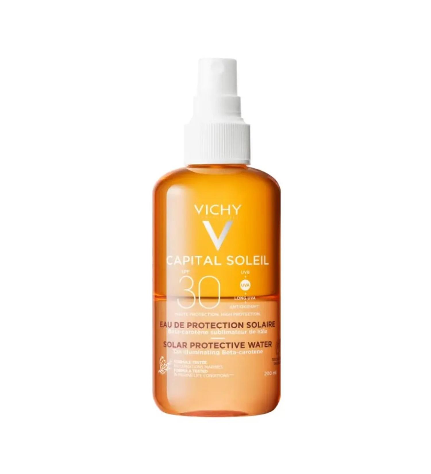 VICHY Two -phase sunscreen of tanning SPF30 200 ml - Buy Online on GoSupps.com