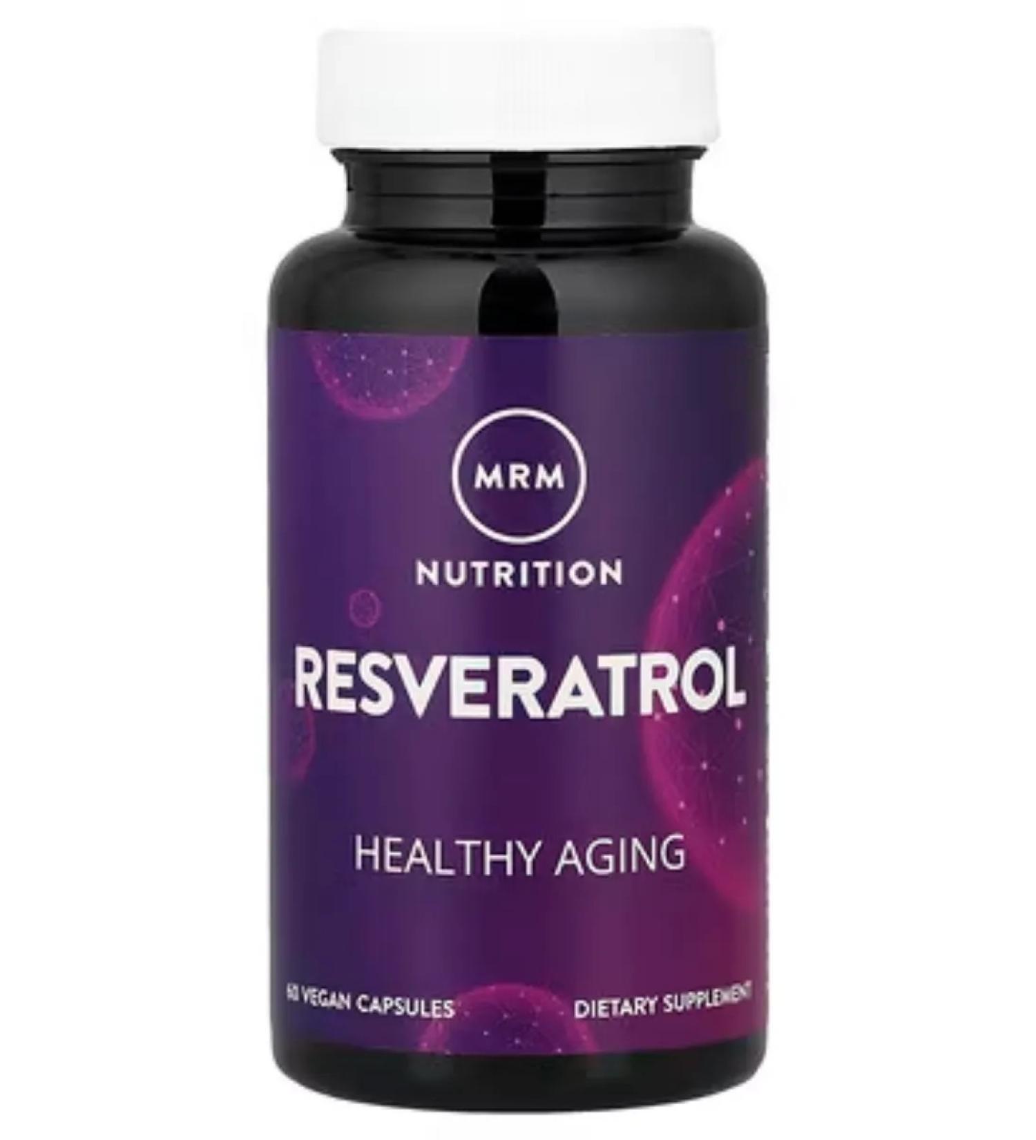 MRM Nutrition Resveratrol resveratrol 60 capsules