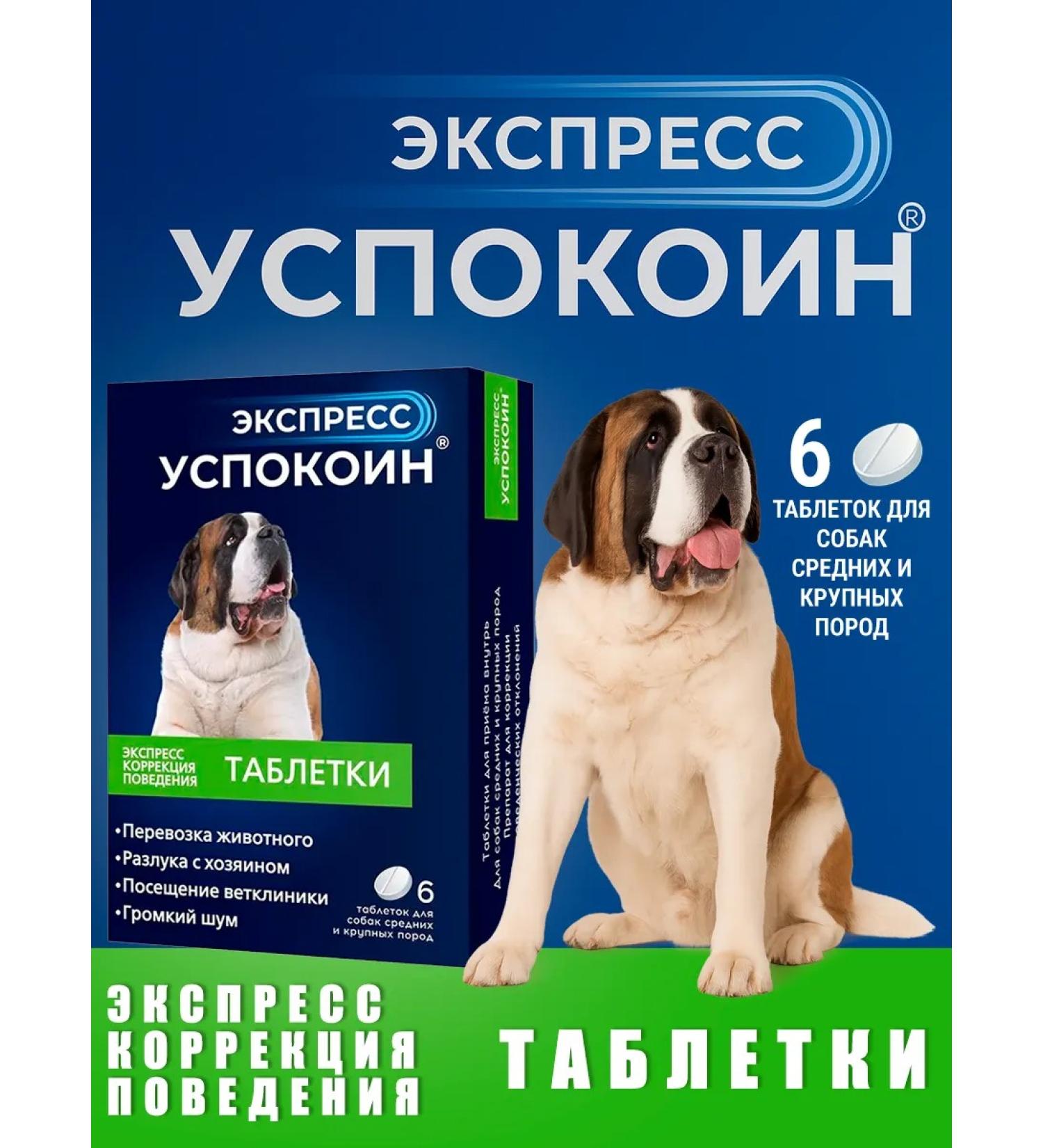 Astrapharm Express Single 6 tab for dogs of small breeds