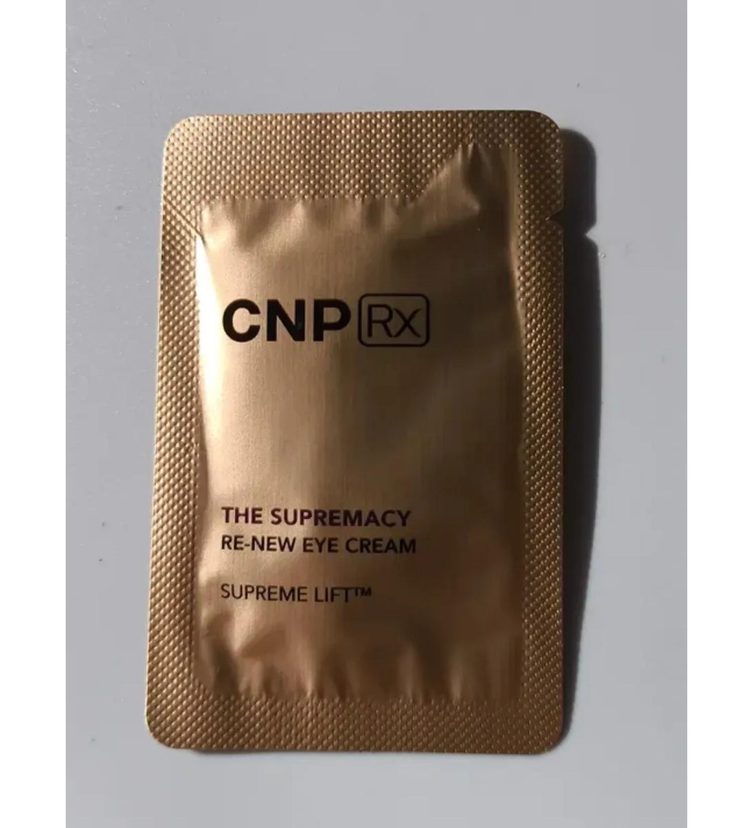 CNP Rx Eye Cream 1ml*10pcs Skin Supremacy Re-Ned Cream - Buy Online on GoSupps.com