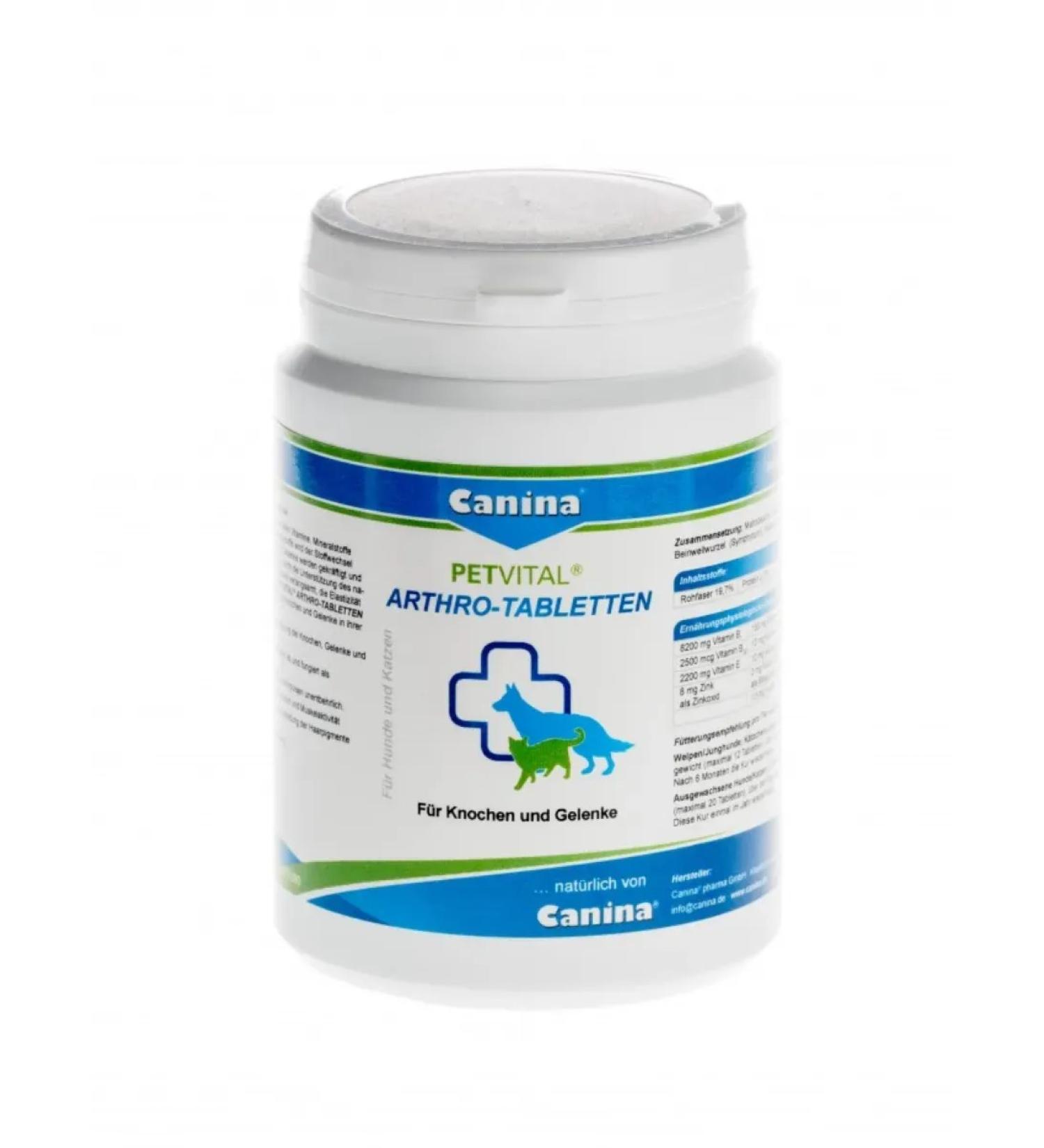 Canina pharma GmbH Vitamins for animalpetvital artbro-Tabletten 180 gr