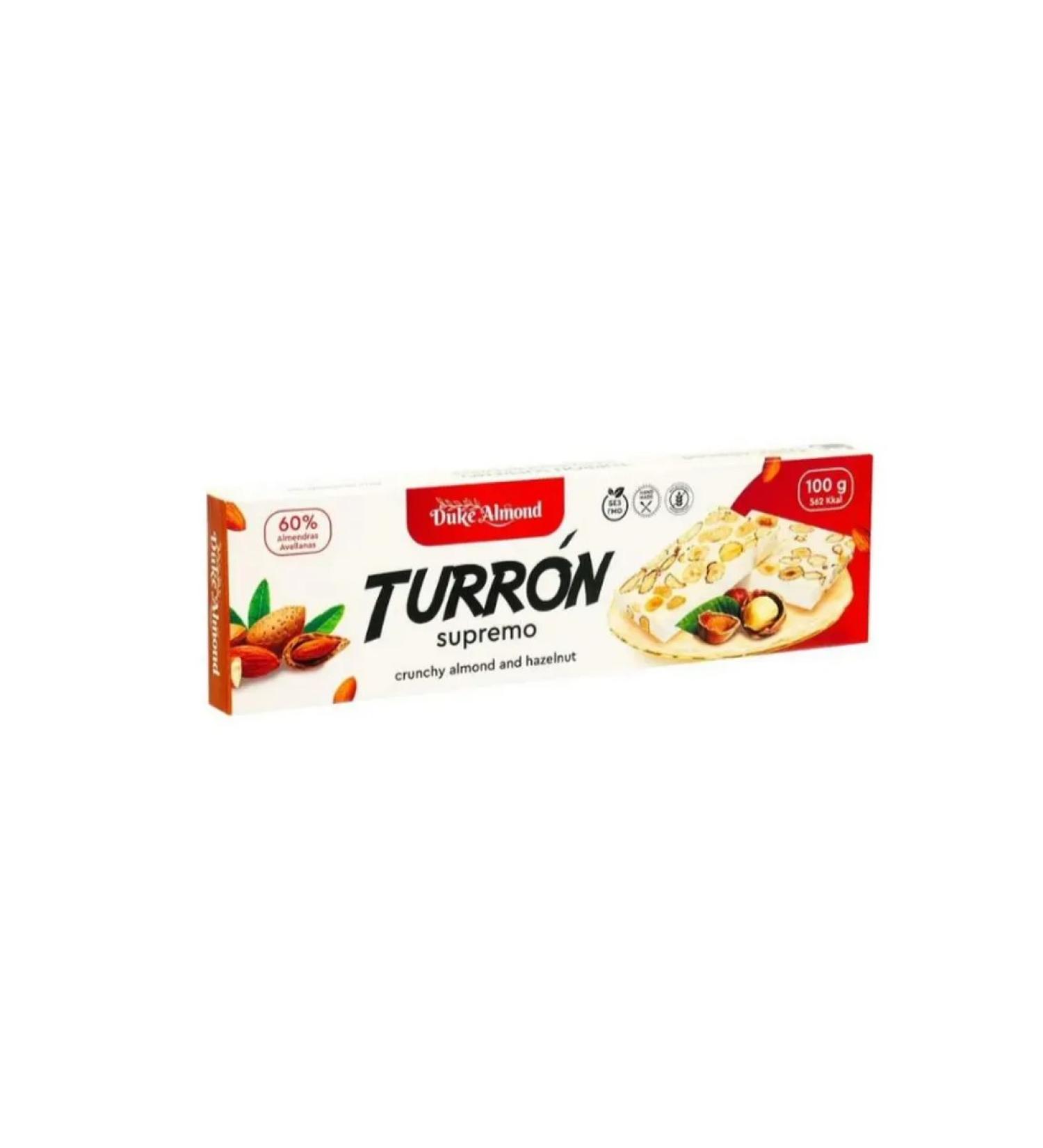 Nuga Turron with almonds and hazelnut 100g