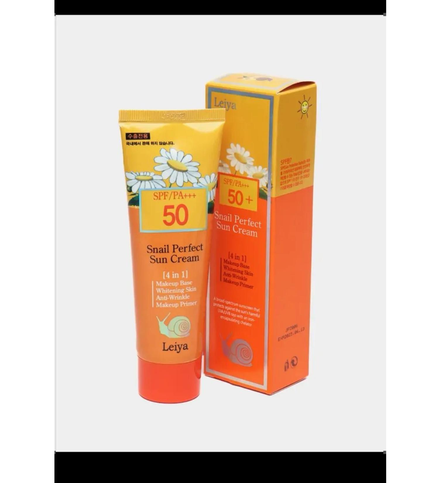 So Beauty Sunscreen with snail and chamomile SPF50