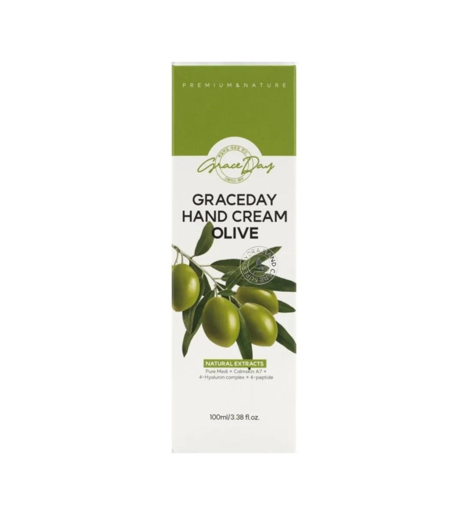 Grace Day Nourishing hand cream with olive extract 100 ml