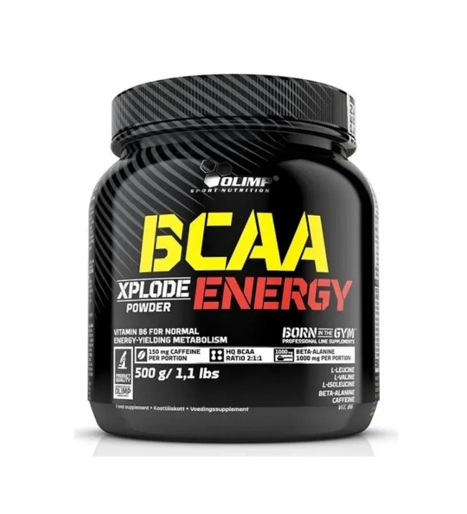 Olimp Nutrition OLIMP BCAA XPLODE Energy 500 g Fruit punch