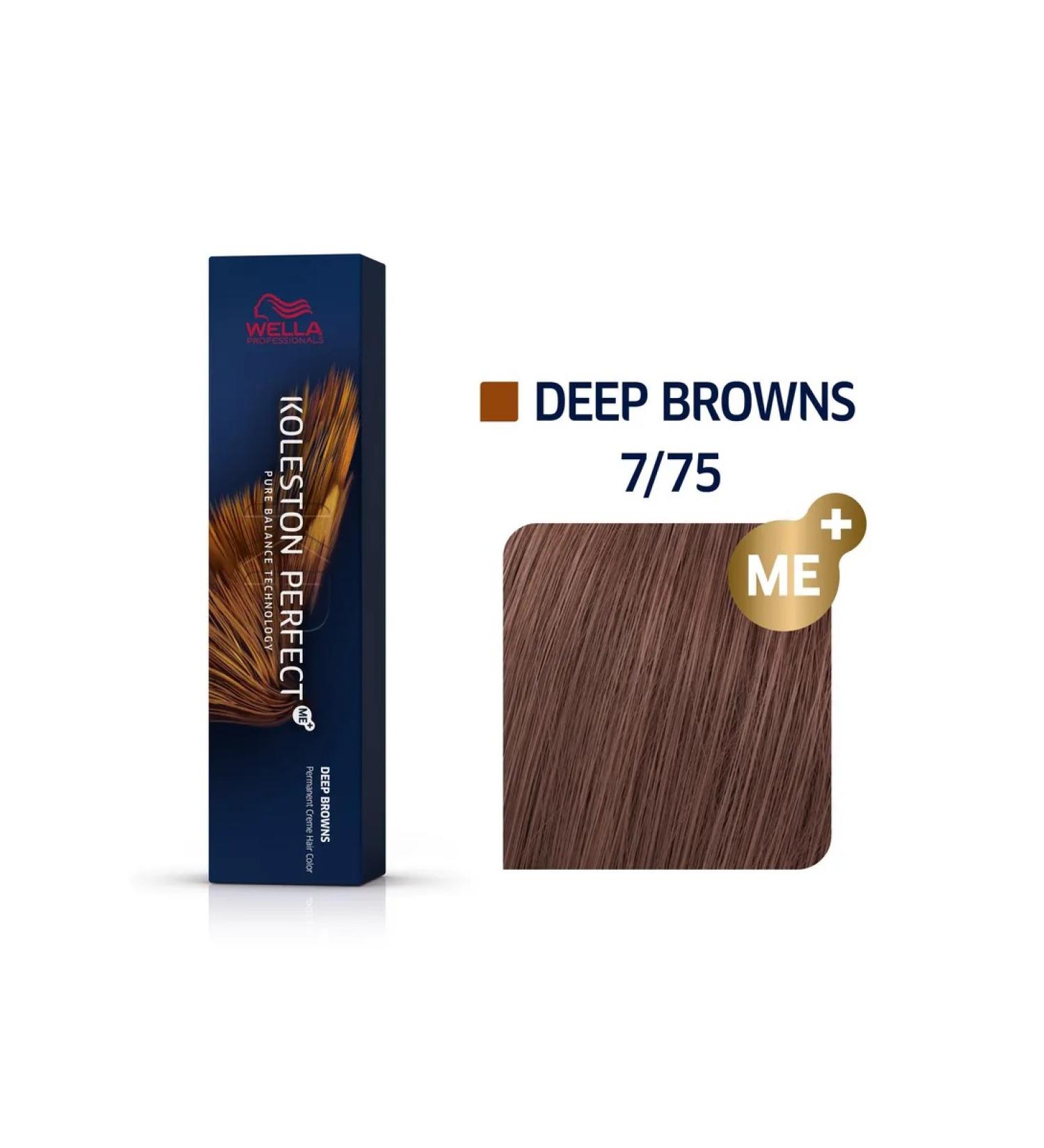 WELLA PROFESSIONALS Hair Cream 75 Koleston Perfect ME+ Wella 60ml - Buy Online on GoSupps.com