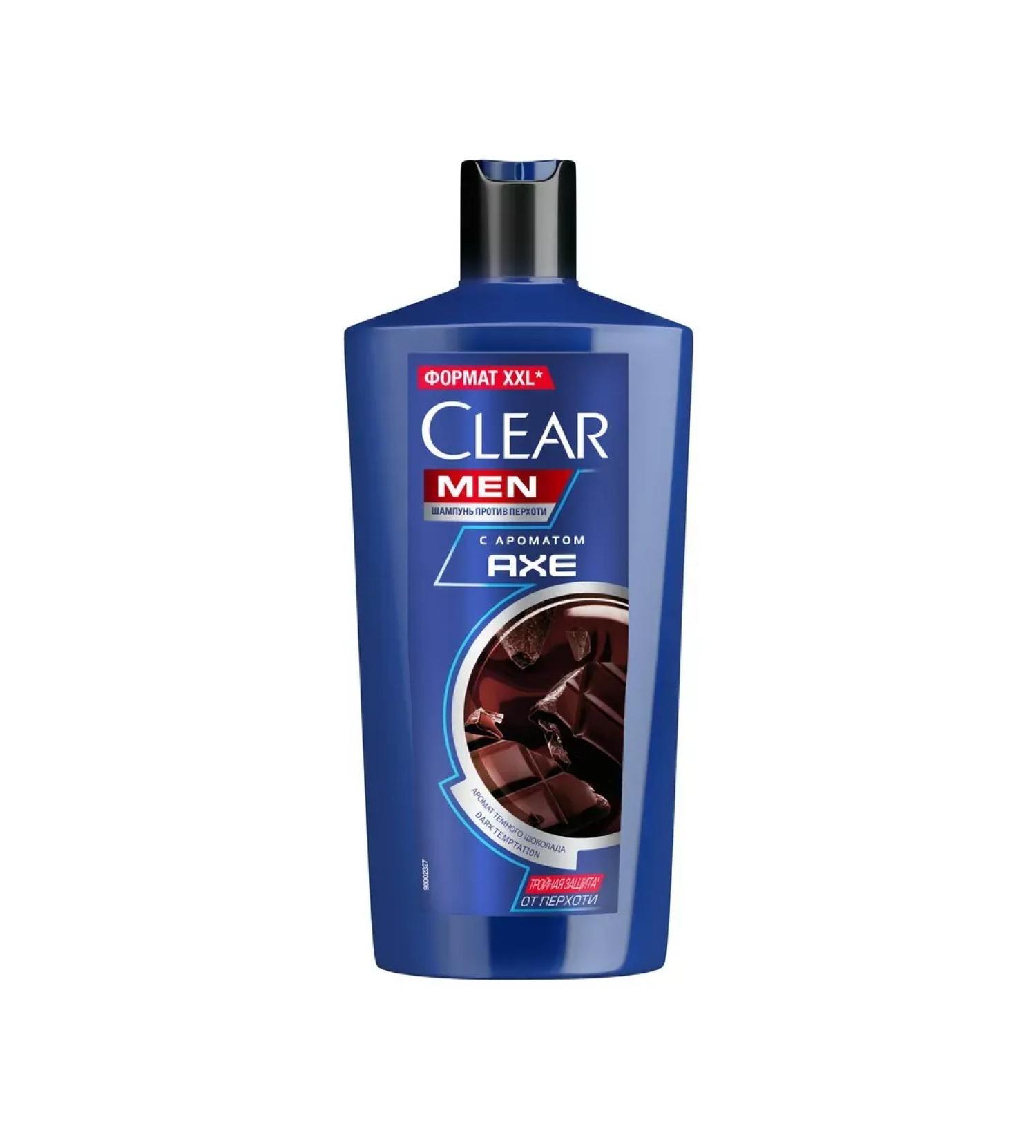 Clear Shampoo. Men against dandruff dark chocolate 650ml - Buy Online on GoSupps.com