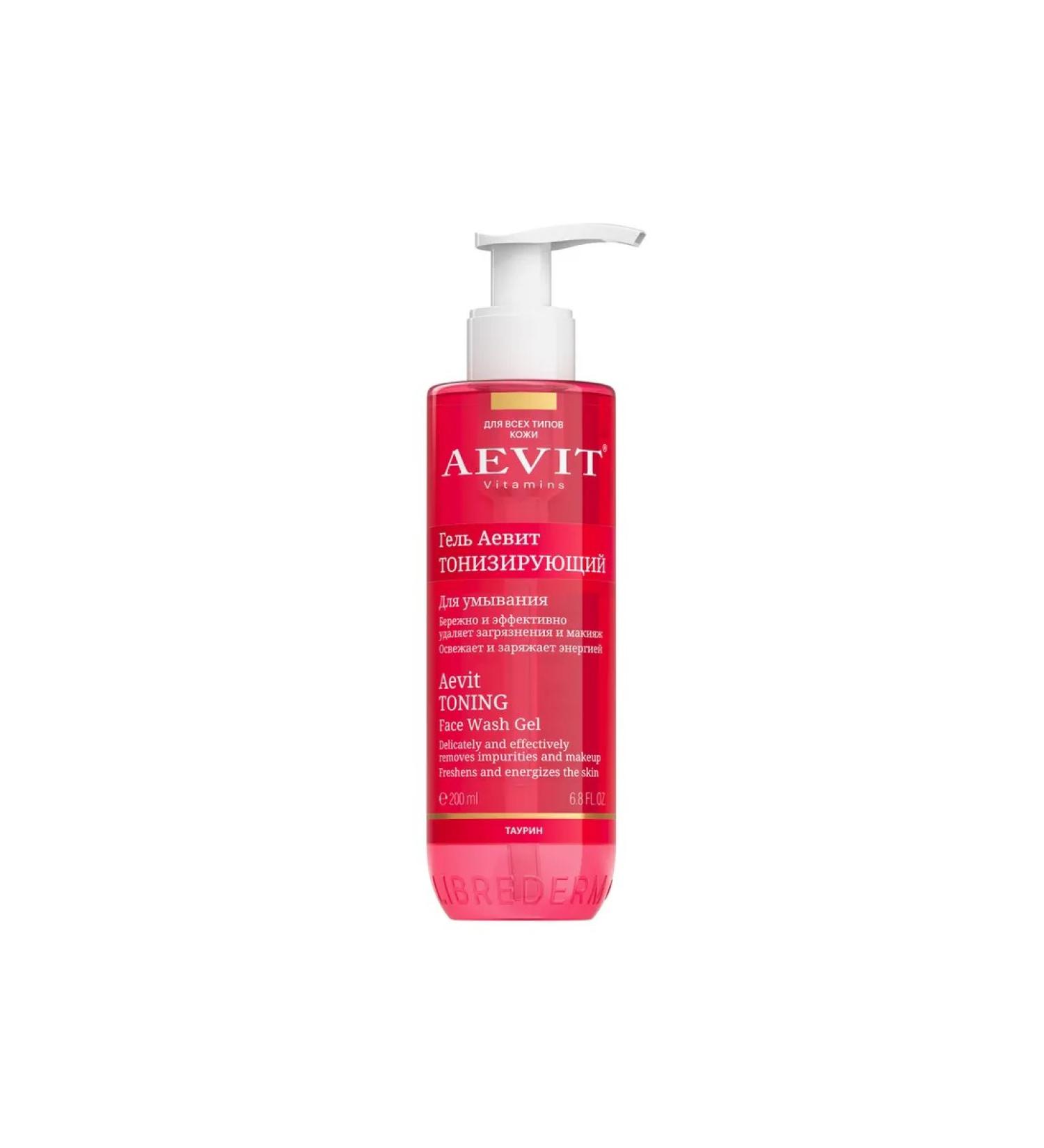 Librederm Aevit washing gel tonic 200ml