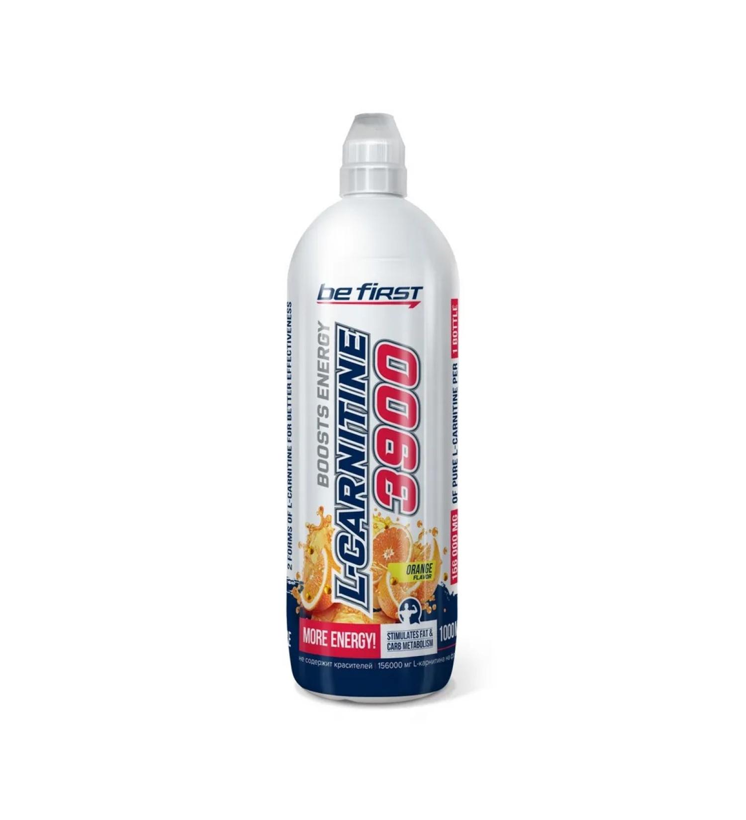 Be First L-carnitin liquid L-Carnitine 3900 mg 1000 ml orange