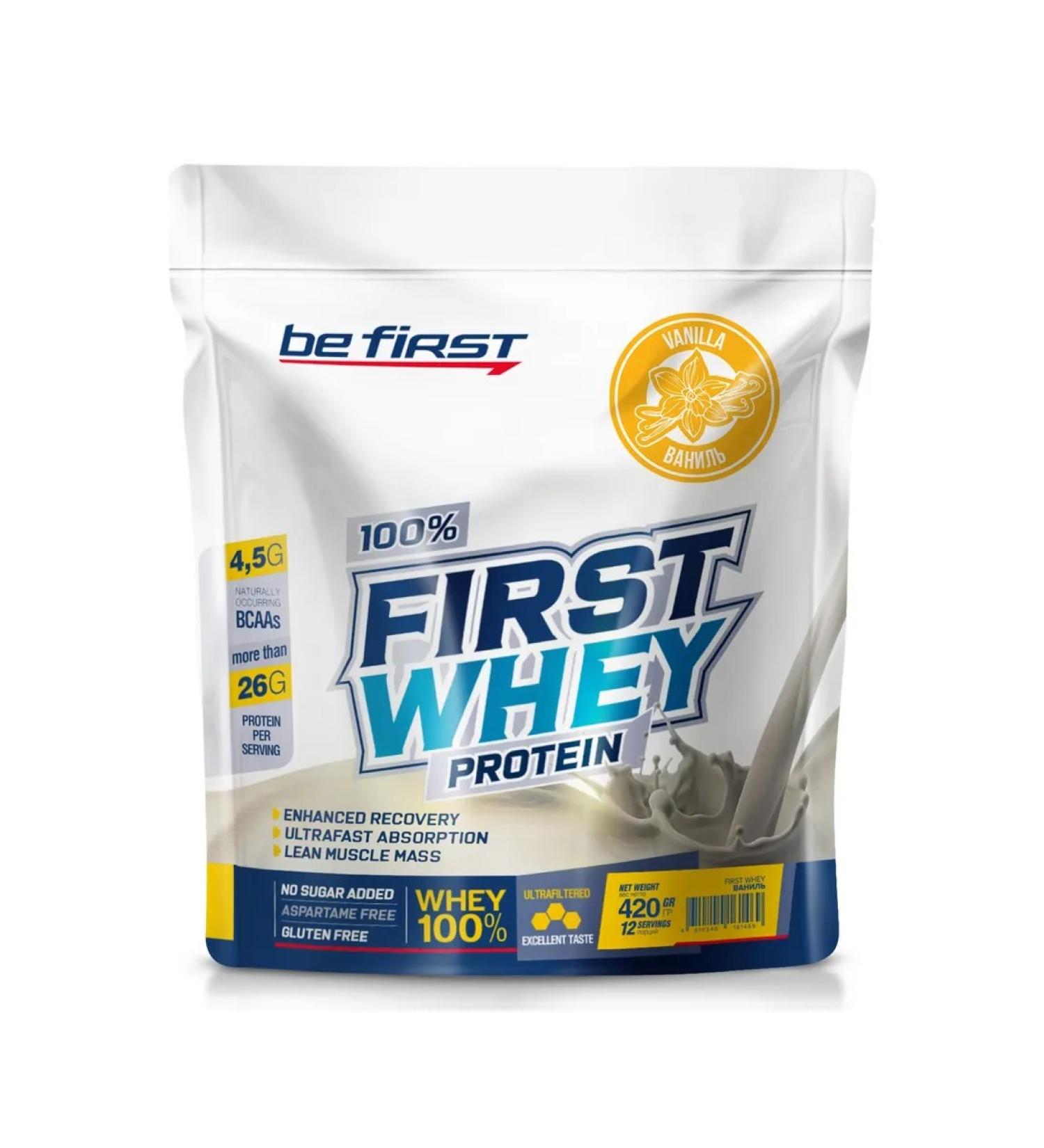 Be First FIRST WHEY Instant 420 g Vanilla Ice Cream Protein
