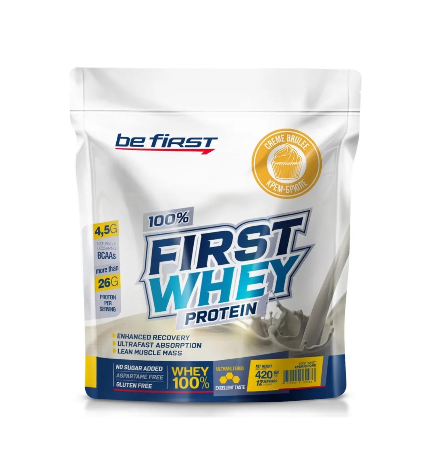 Be First FIRST WHEY Instant 420 GR Cream Brule