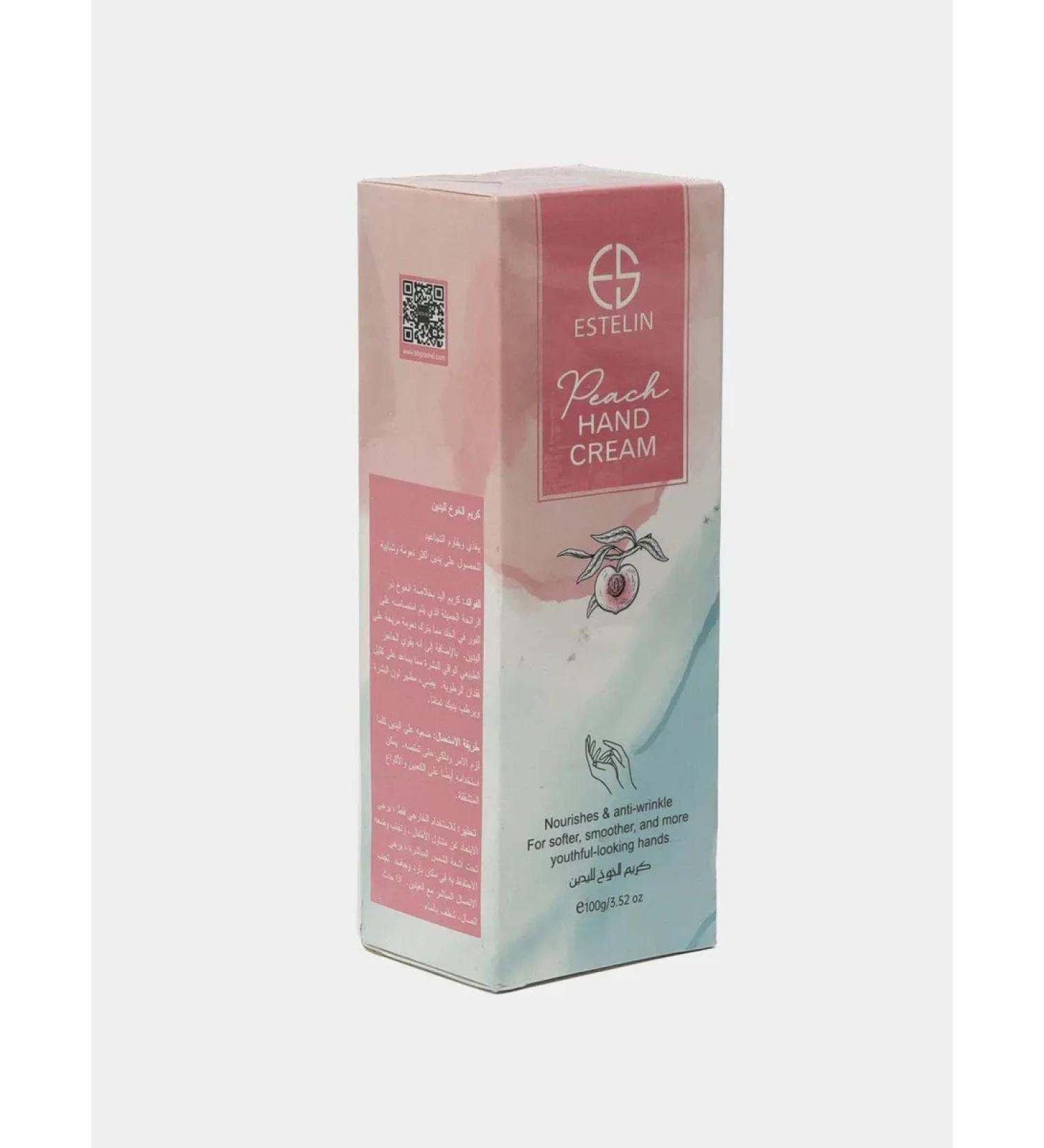DRRASHEL Moisturizing peach hand cream 100g - Buy Online on GoSupps.com