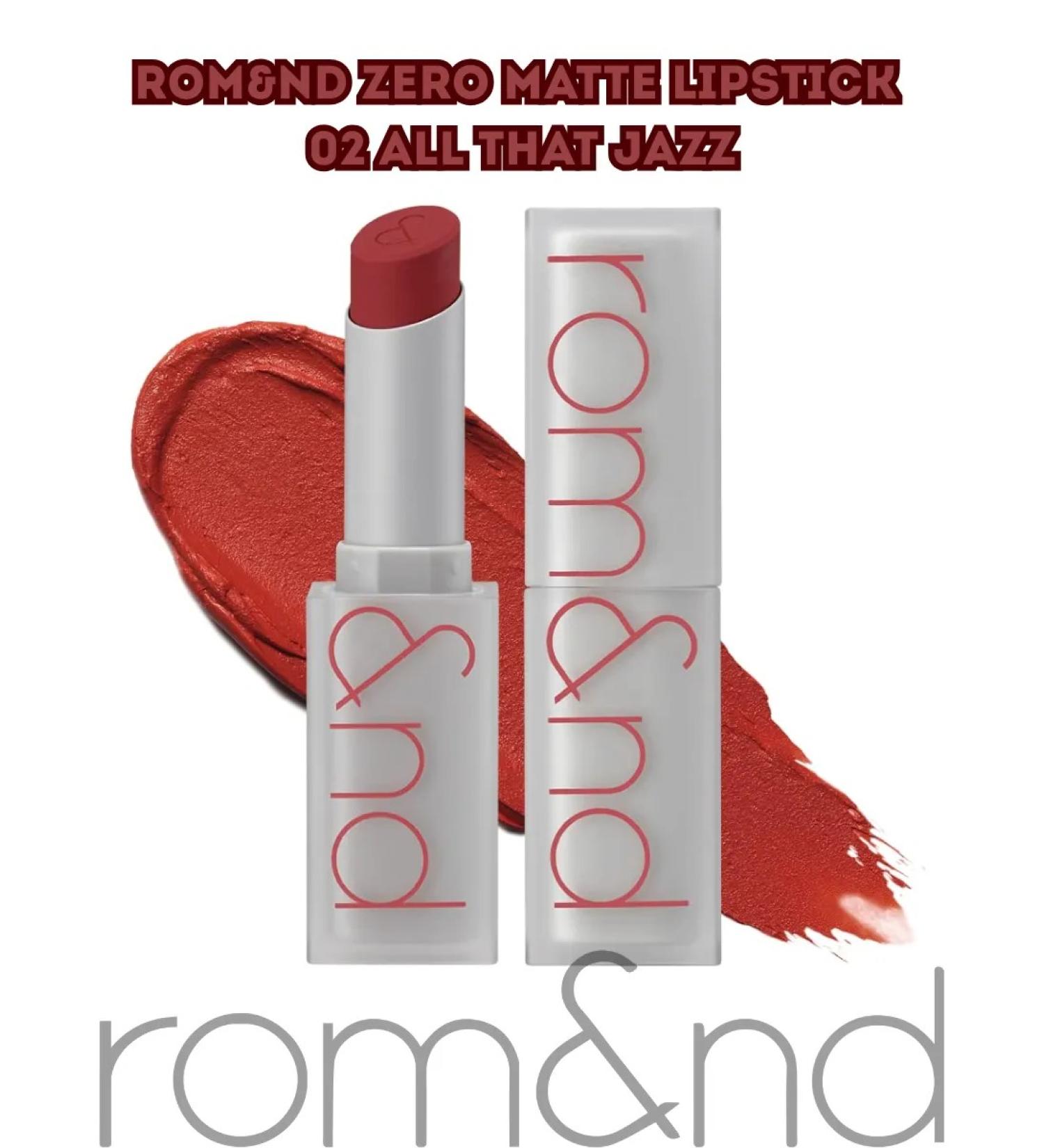 ROM&ND 02 all that jazz light matte lipstick - Buy Online on GoSupps.com