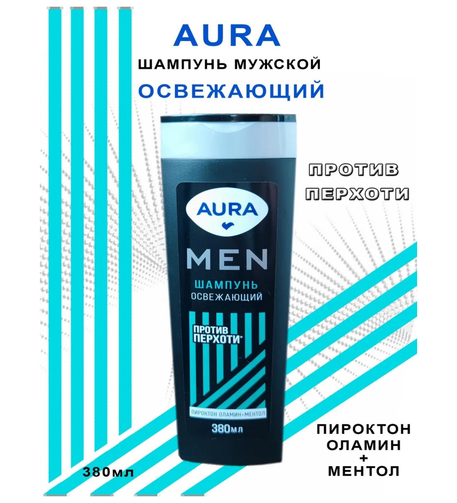 Aura Shampoo refreshing against dandruff 380 ml