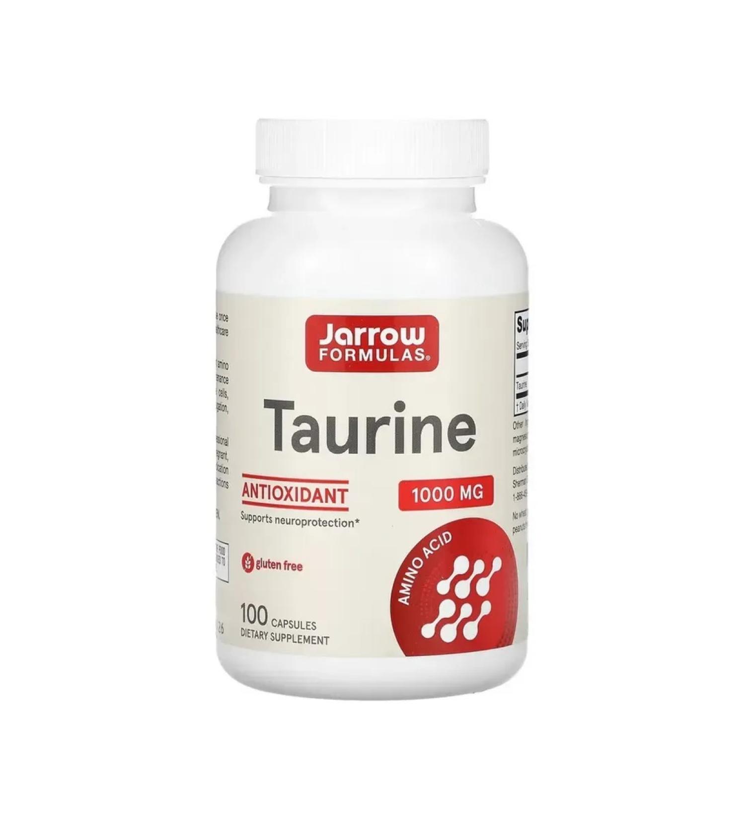 Jarrow Formulas Taurin 1000 mg 100 capsules