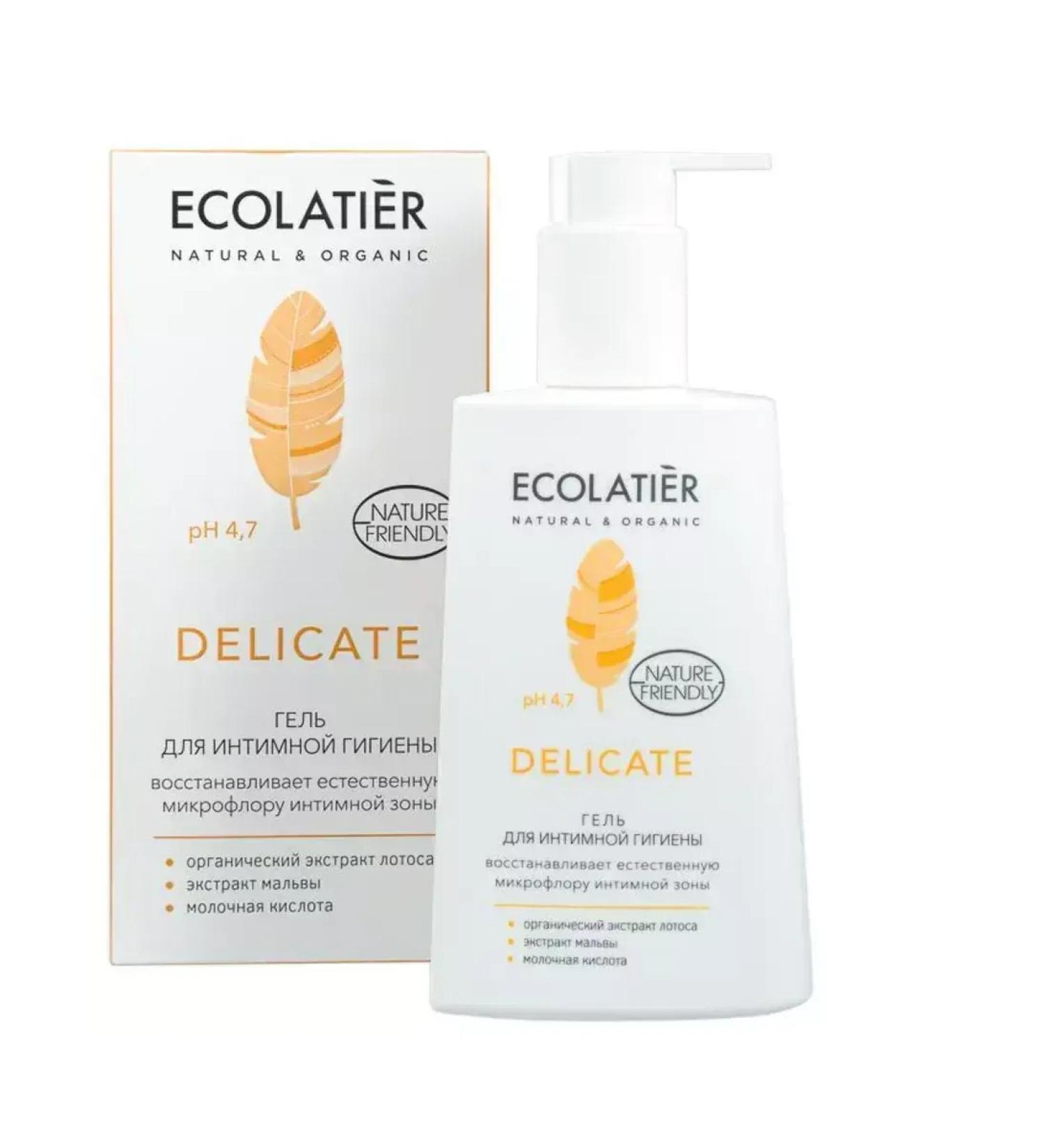 ECOLATIER Delicate intimate hygiene with 250 ml