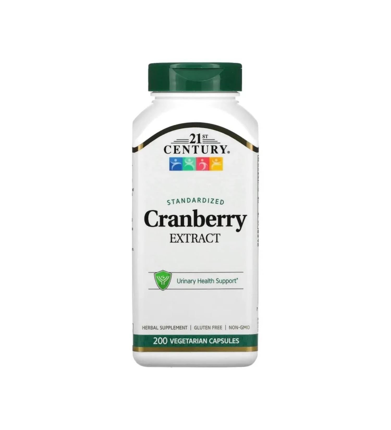 21st Century Cranberry Extract Cranberry Extract 200 Capsules - Buy Online on GoSupps.com