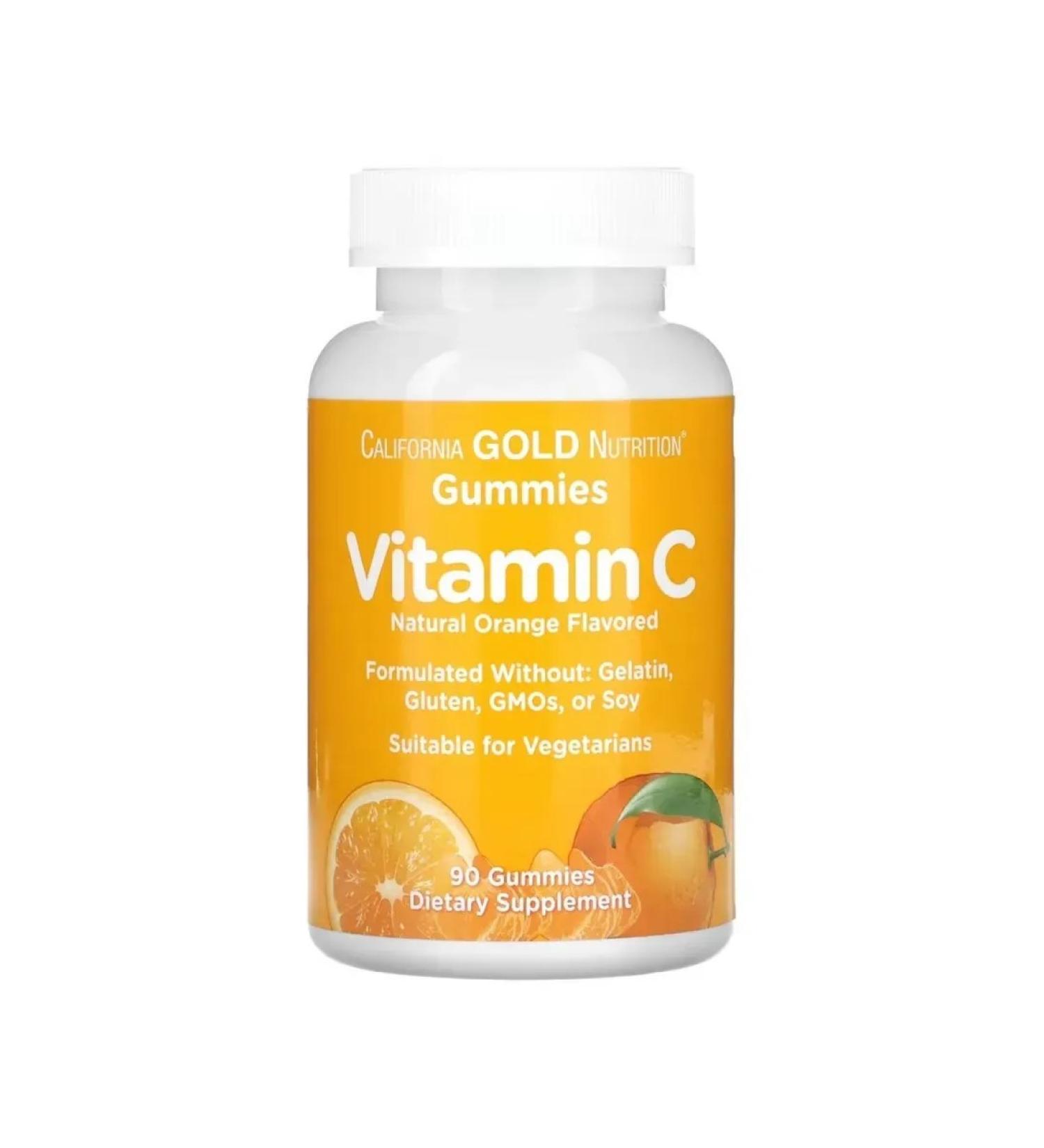 California Gold Nutrition Vitamin C for children Vitamin c 90 marmalade - Buy Online on GoSupps.com