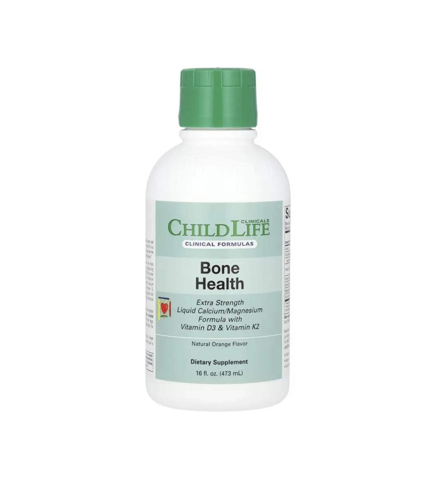 ChildLife Clinicals Bone Health Calcium for Children 473 ML