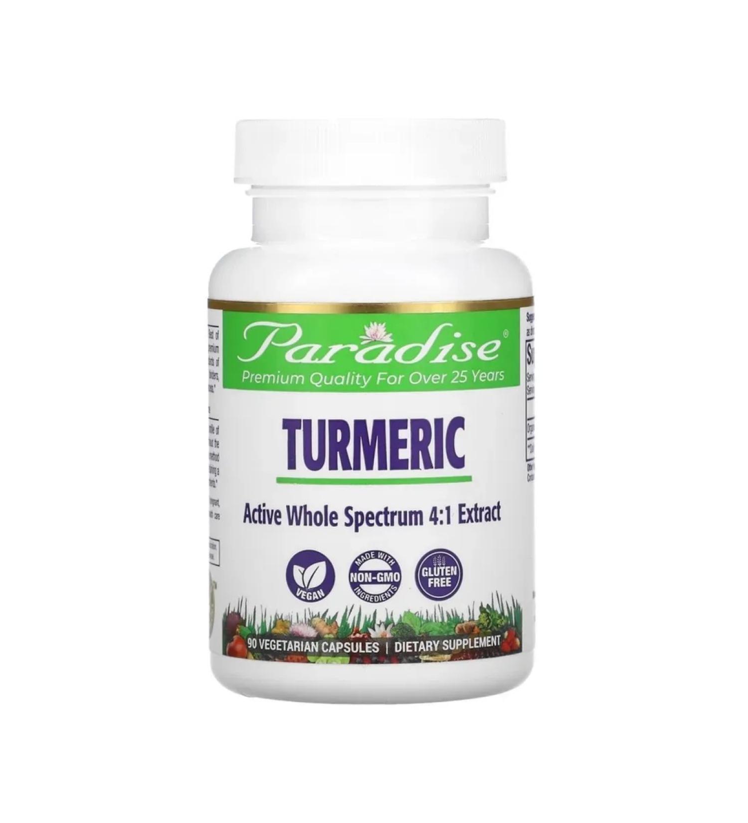 Paradise Turmeric Kurkumin 90 capsules