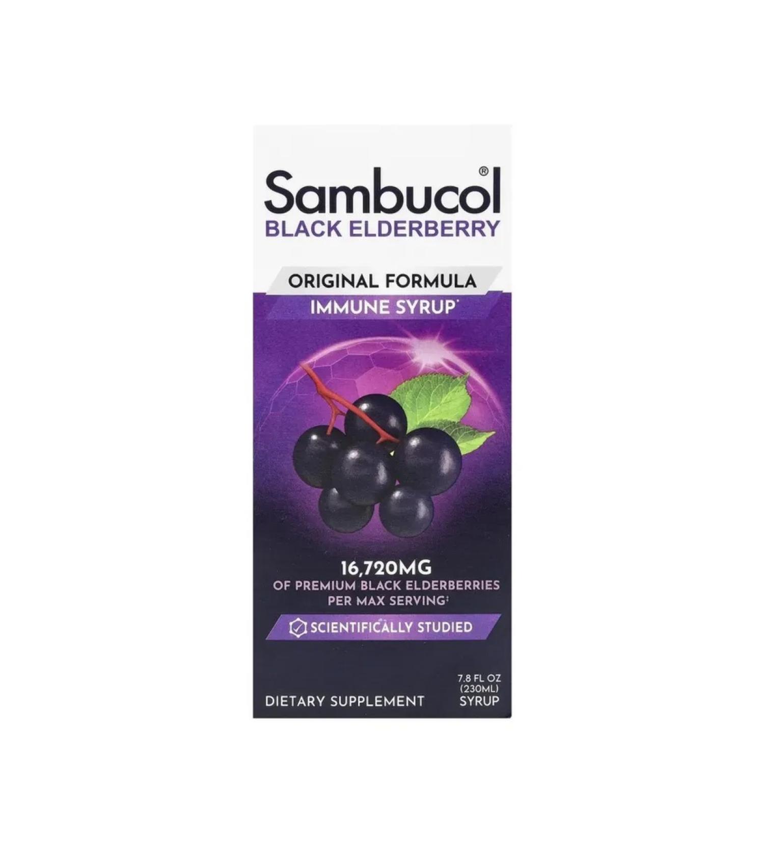 Sambucol Black Black Elderberry 230 Ml Black Buzina - Buy Online on GoSupps.com