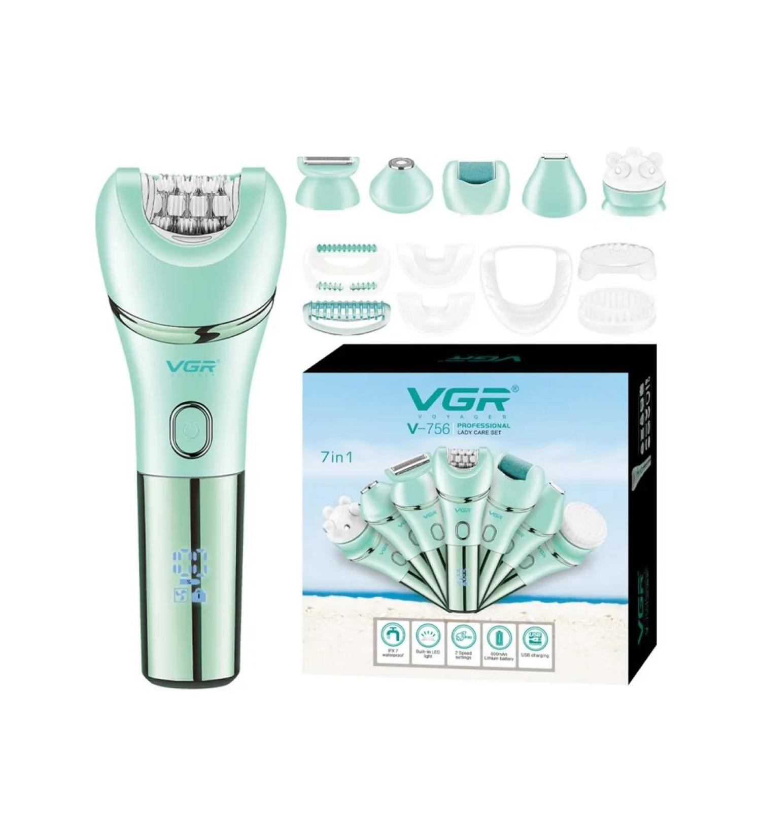 Epalator set 7B1 VGR V-756 Green - Buy Online on GoSupps.com