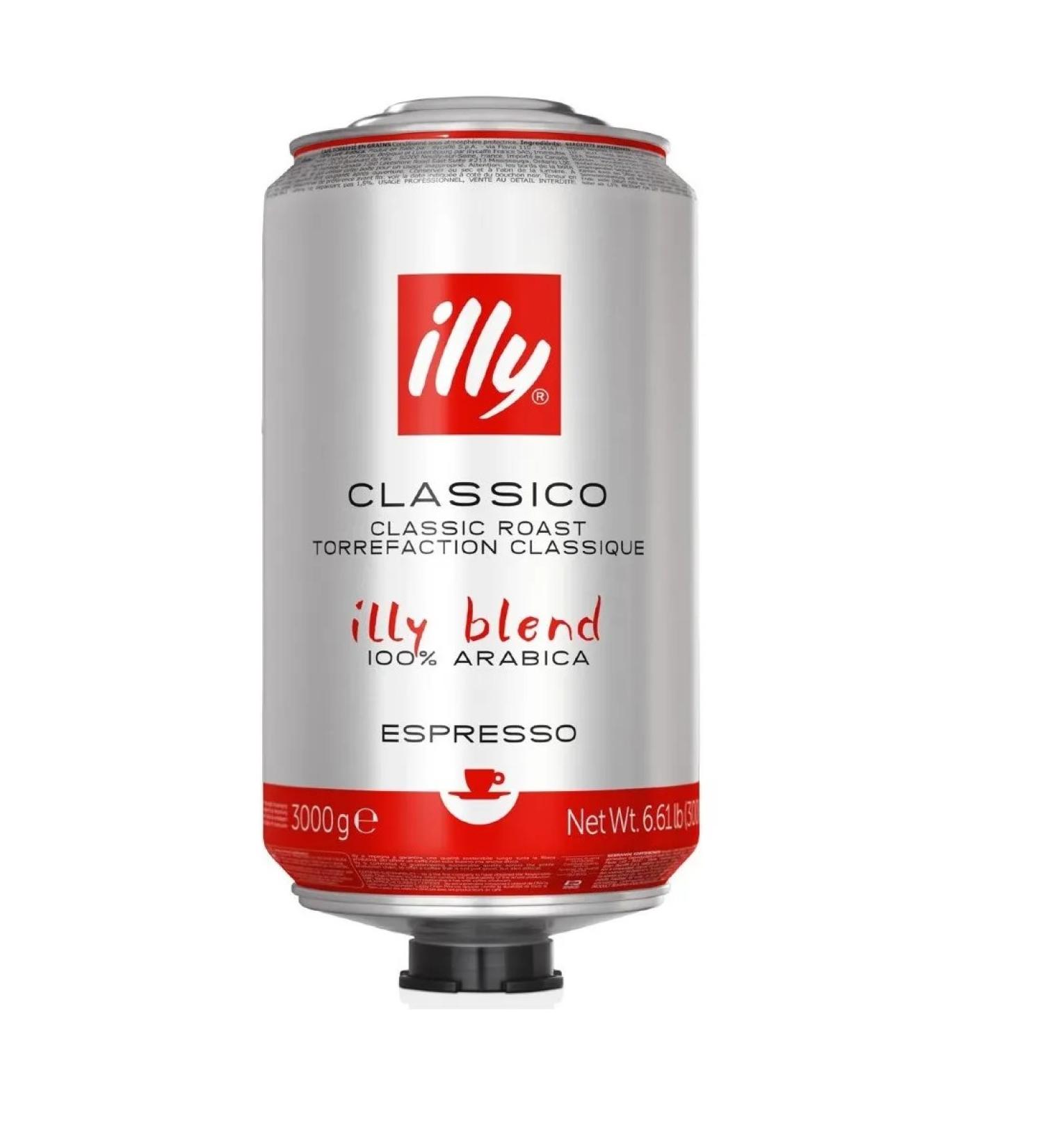 illy Classico 3 kg of coffee in grains 100% arabica