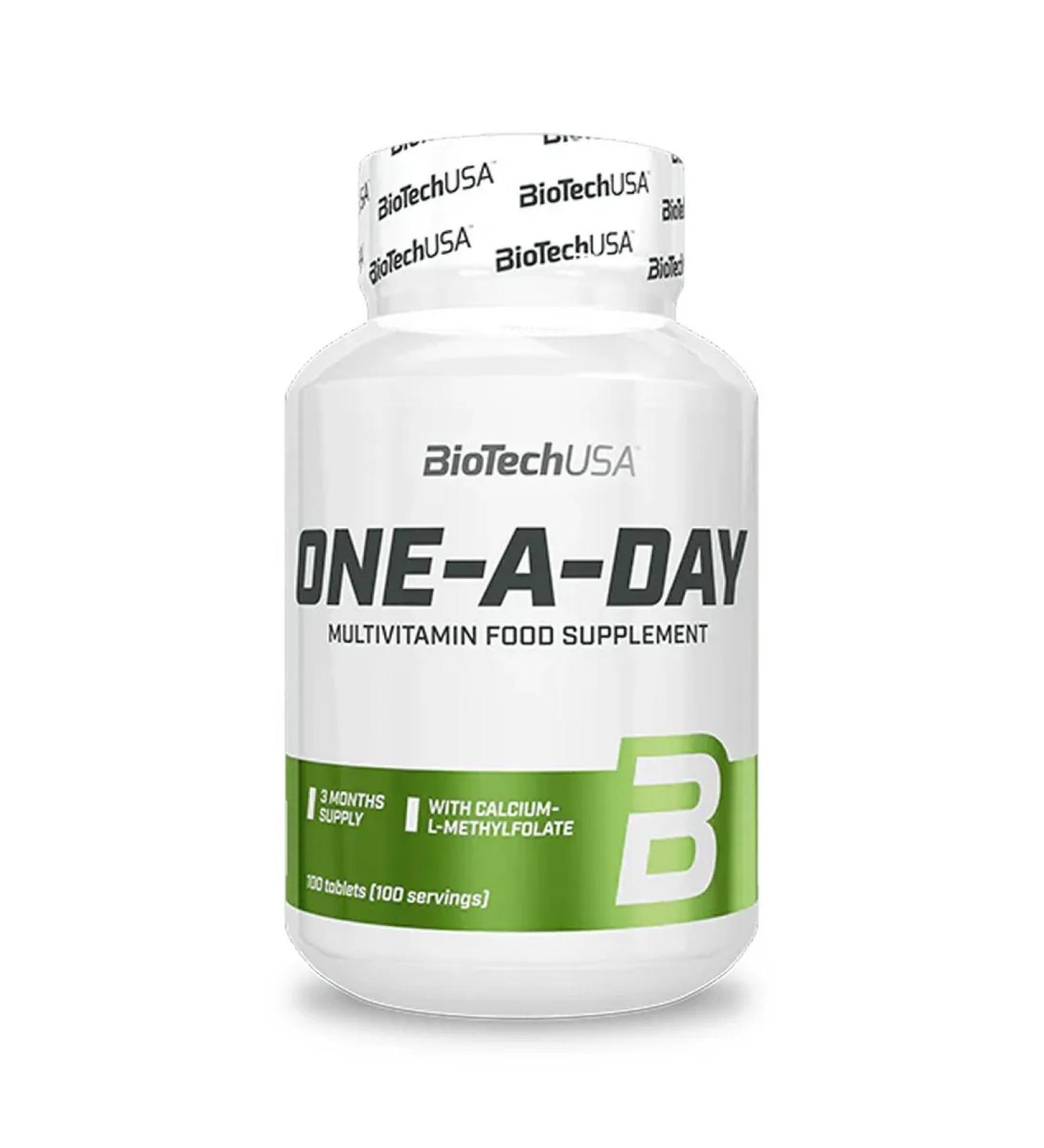 BioTechUSA Vitamins One A Day Biotech 100 tablets