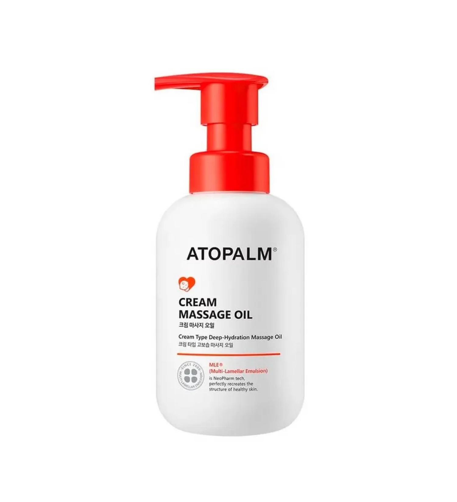 Atopalm Moisturizing cream - massage oil face and body 200 ml