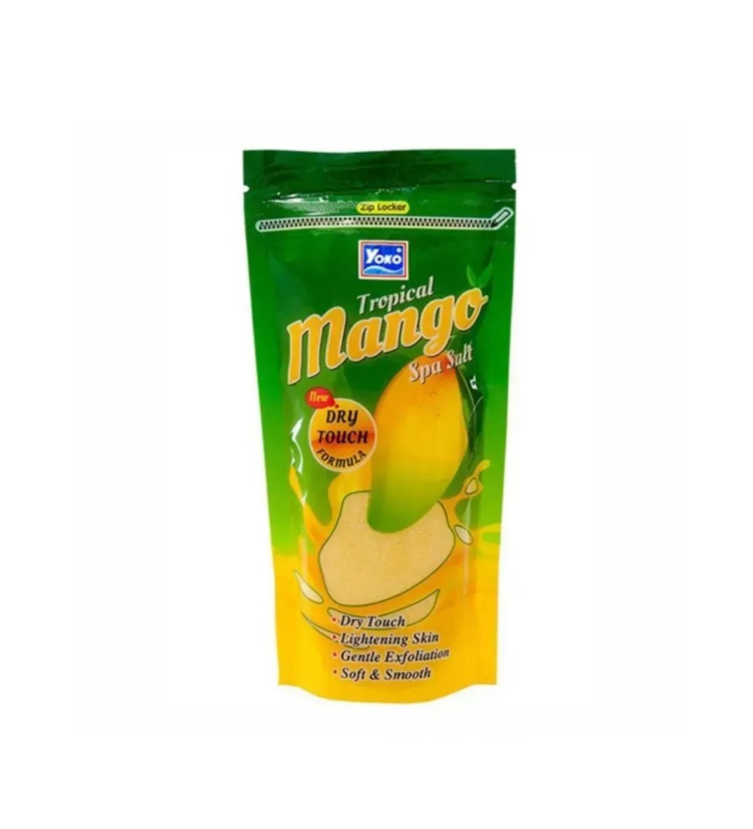 Siam Yoko Salt scrub for body with extract Tropical mangoes 300 g