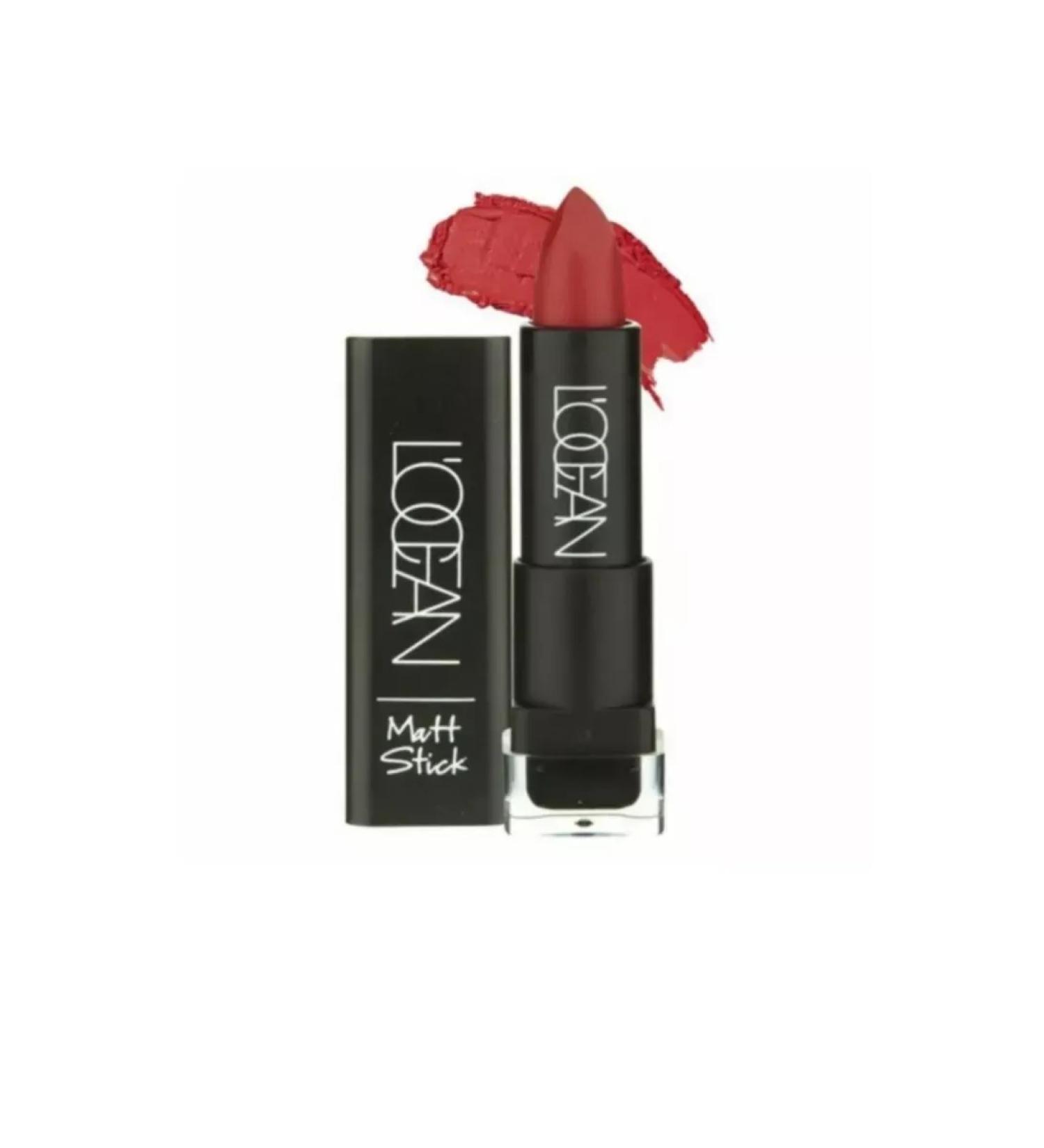 L'ocean Matte lipstick Matte Stick 04 Red Moon